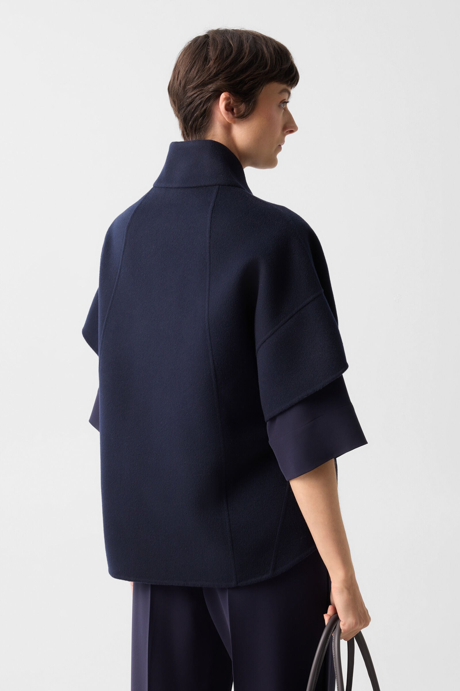Wool waistcoat Venice Navy blue