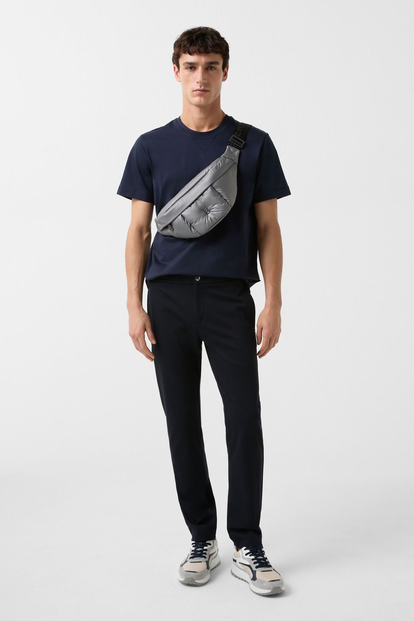 Twill broek Riley Actief Marineblauw