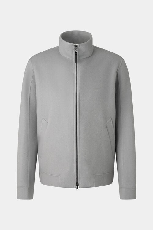 Doubleface blouson Brice Light gray
