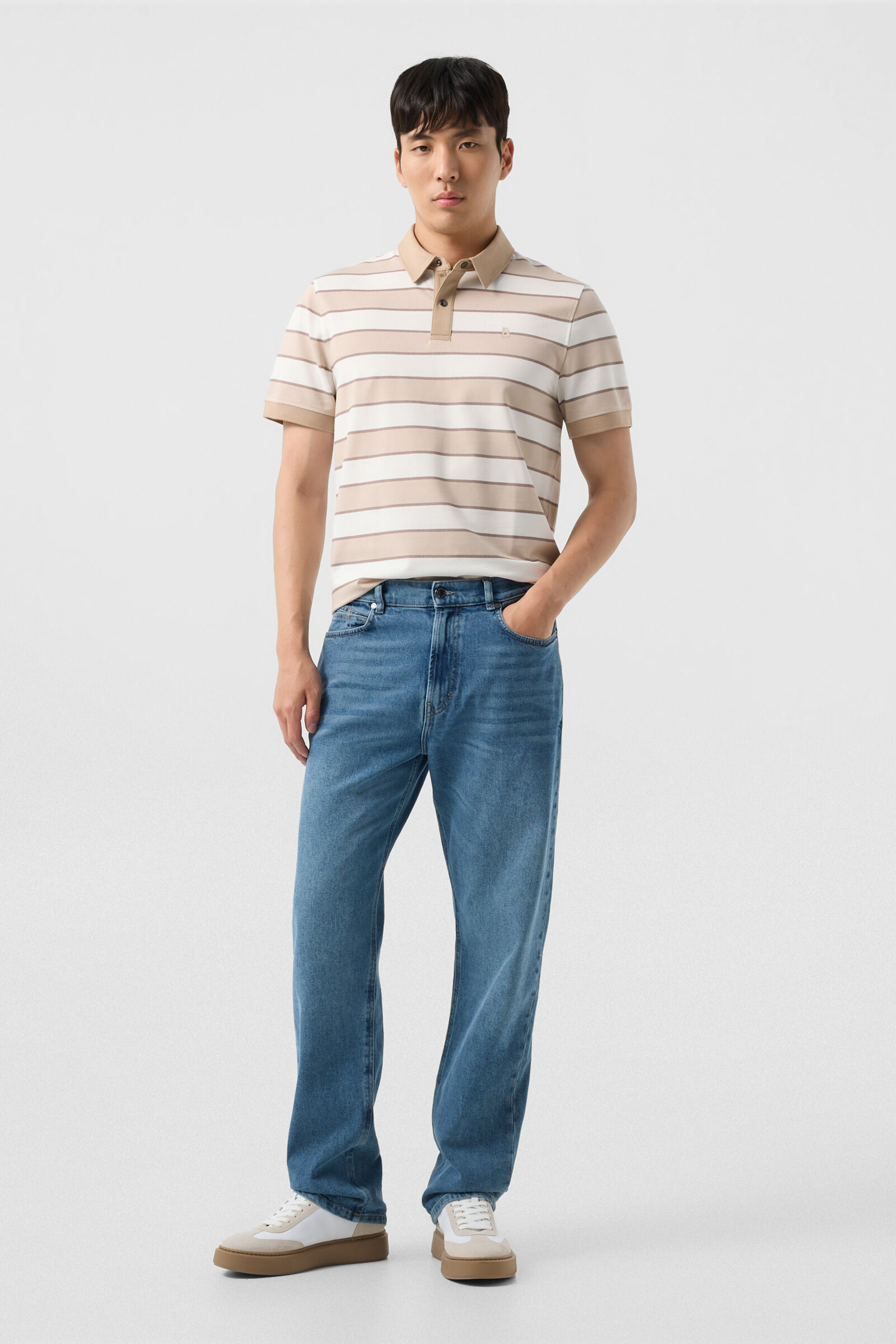 Straight fit jeans Travis Light Denim Blue