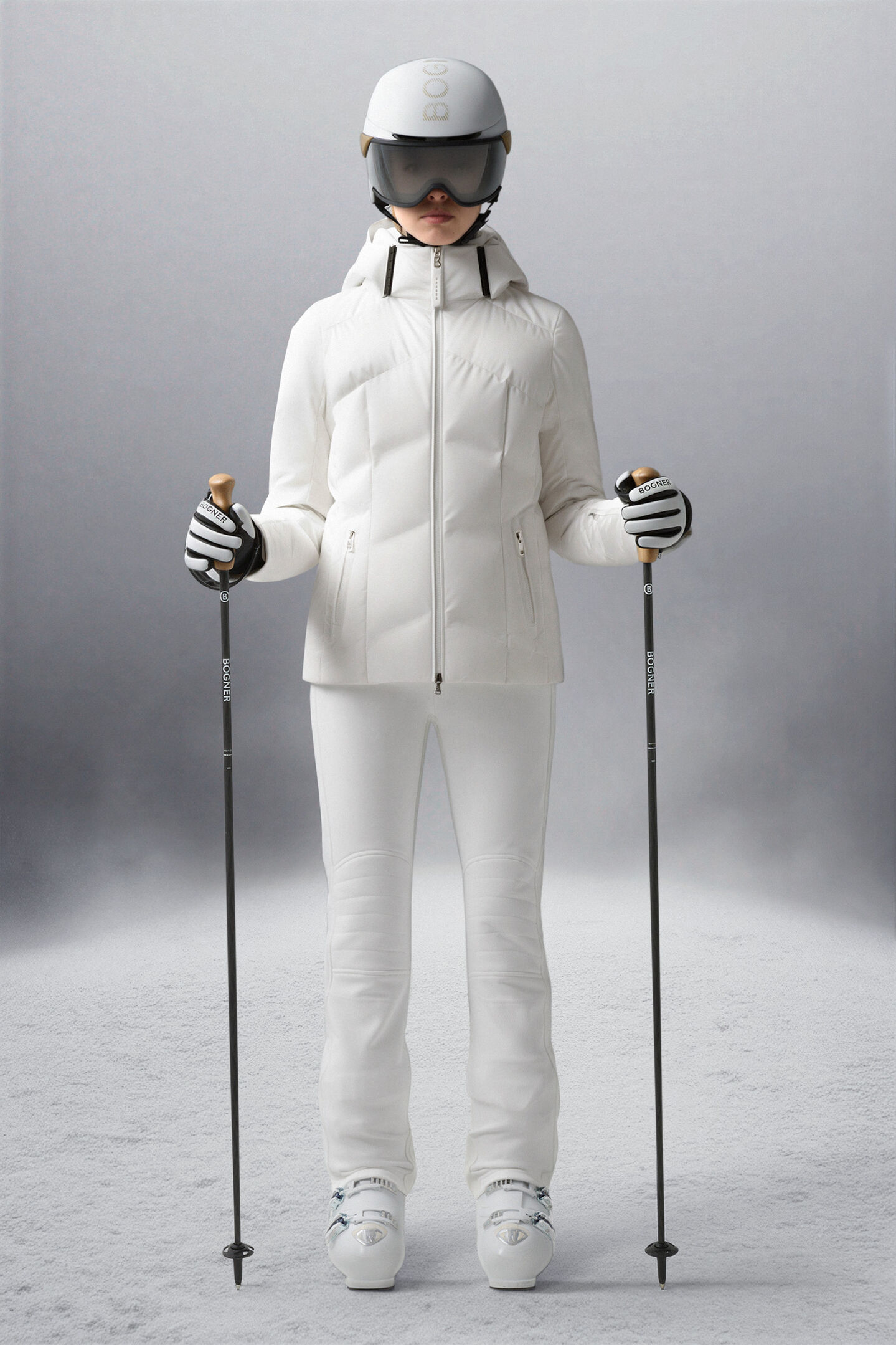 Ski Look Delin White 
