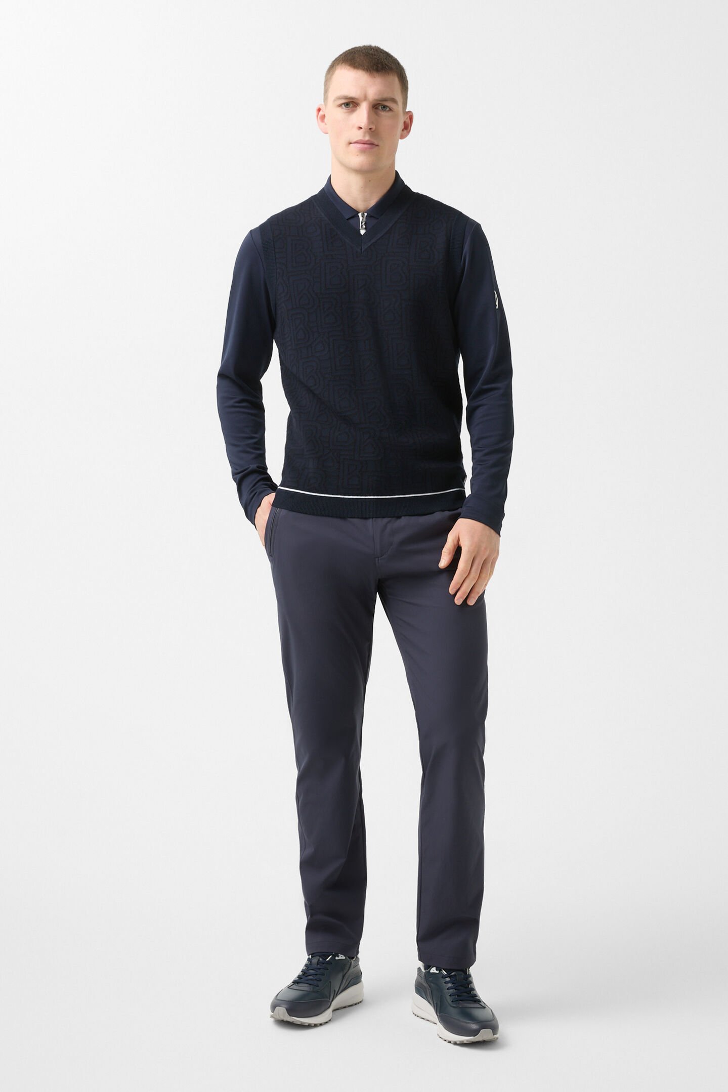 Funktionshose Navid Navy-Blau