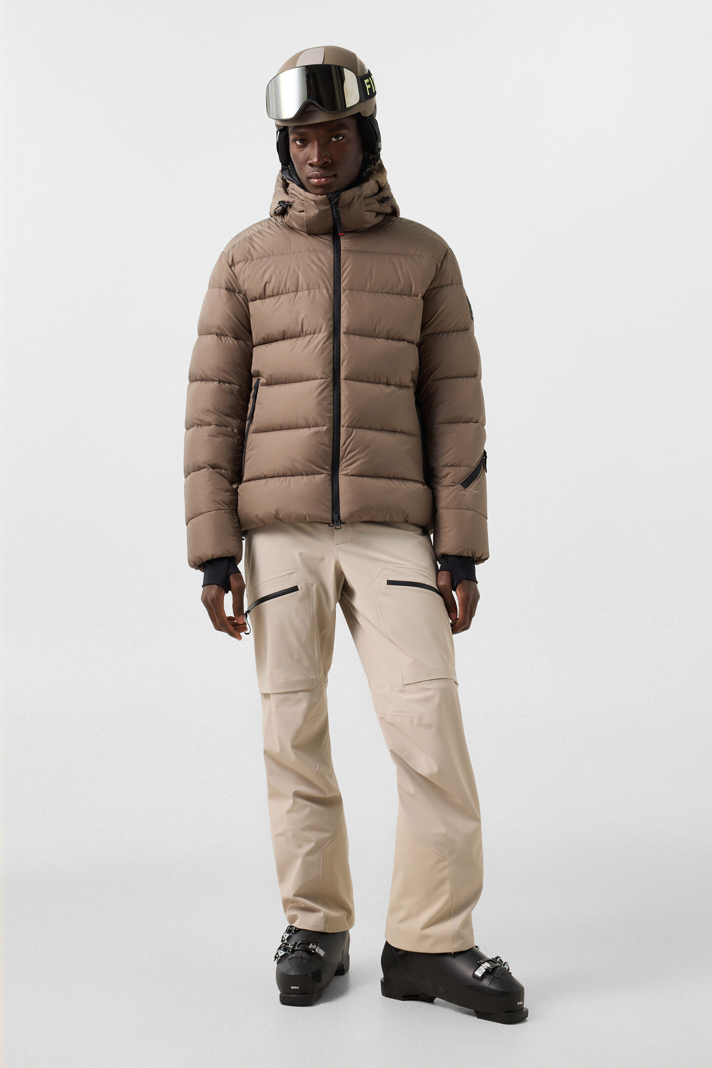 Luka ski jacket Taupe