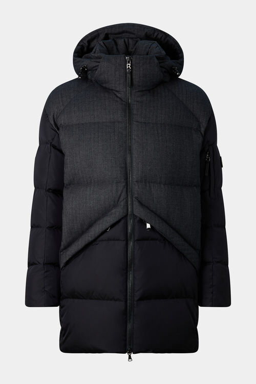 Jones short down coat Navy