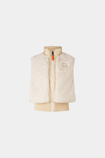 Kids Gilet en fausse fourrure Milena Beige Kids Gilet en fausse fourrure Milena Beige