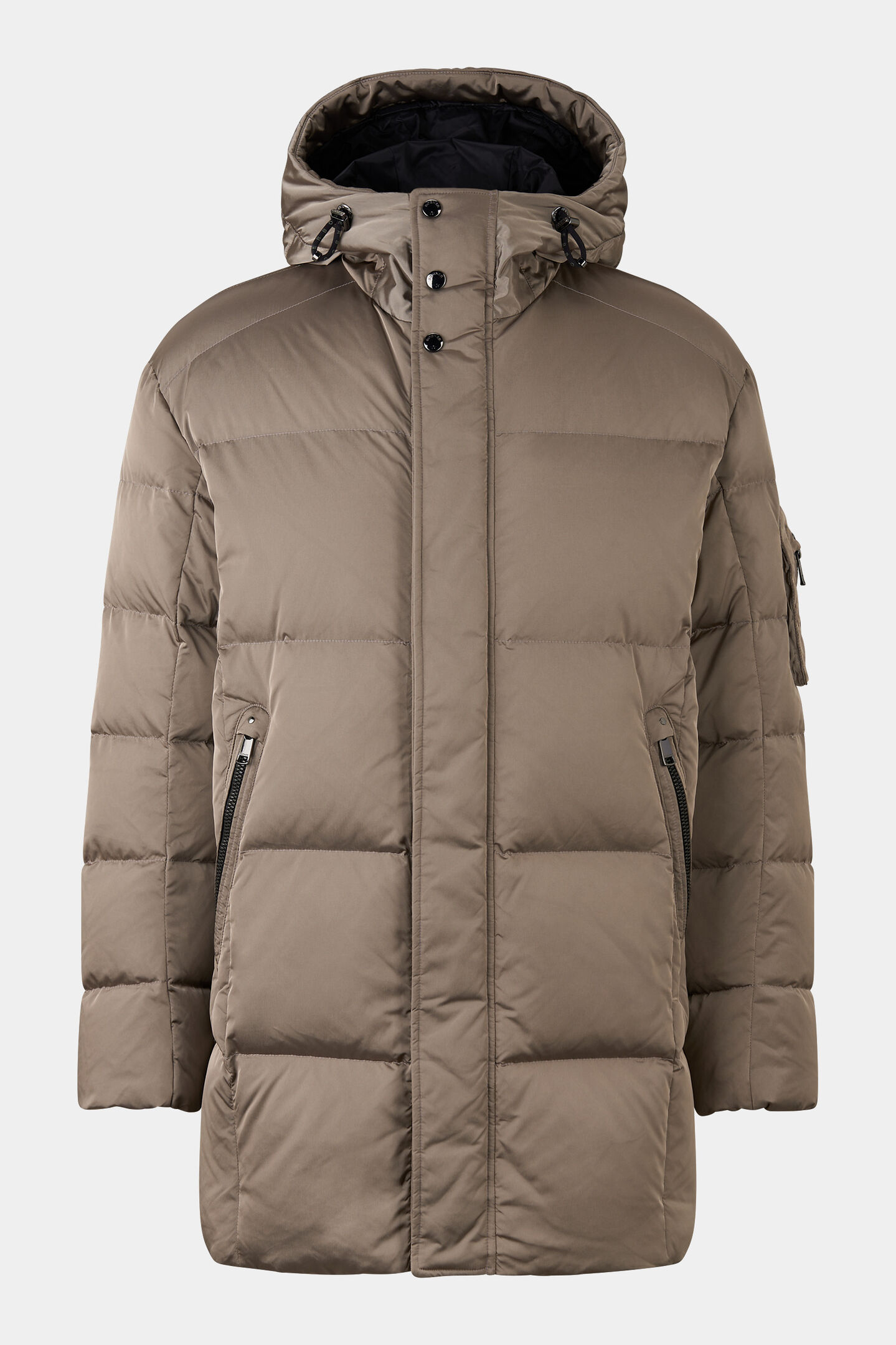 Jones down short coat Taupe