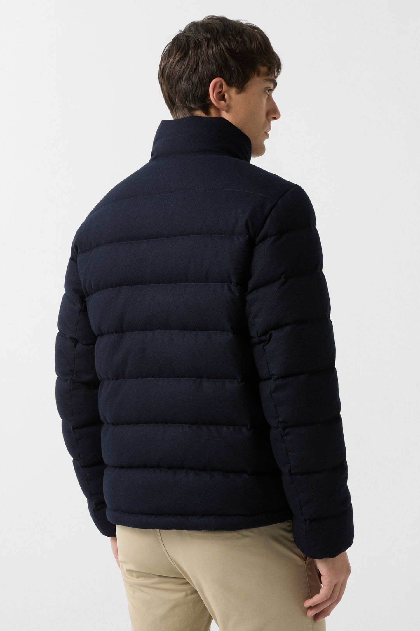 Hugh down jacket Navy blue