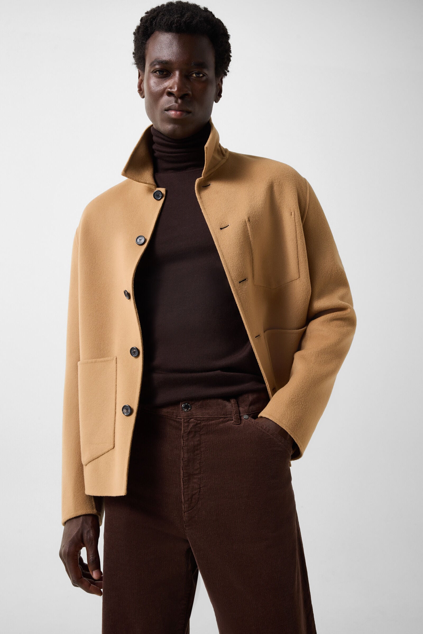 Travis corduroy trousers Coffee