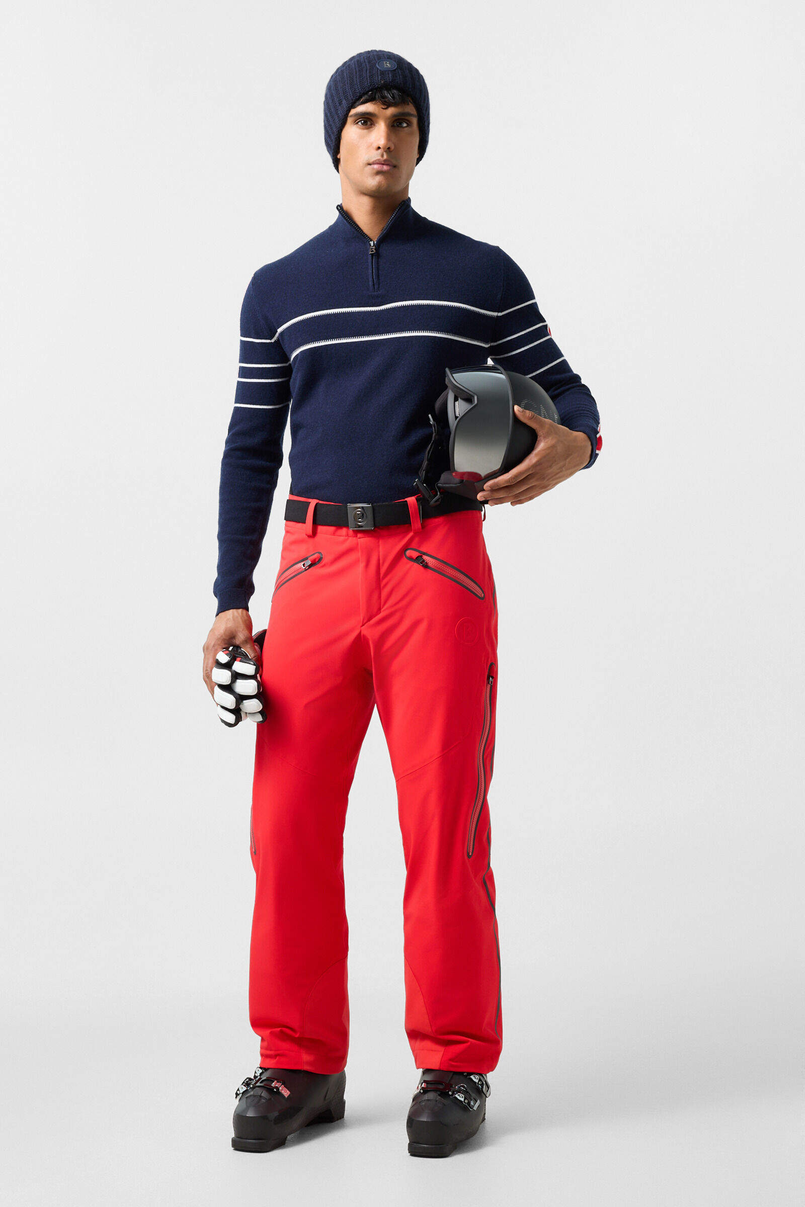 Tim's ski trousers Red