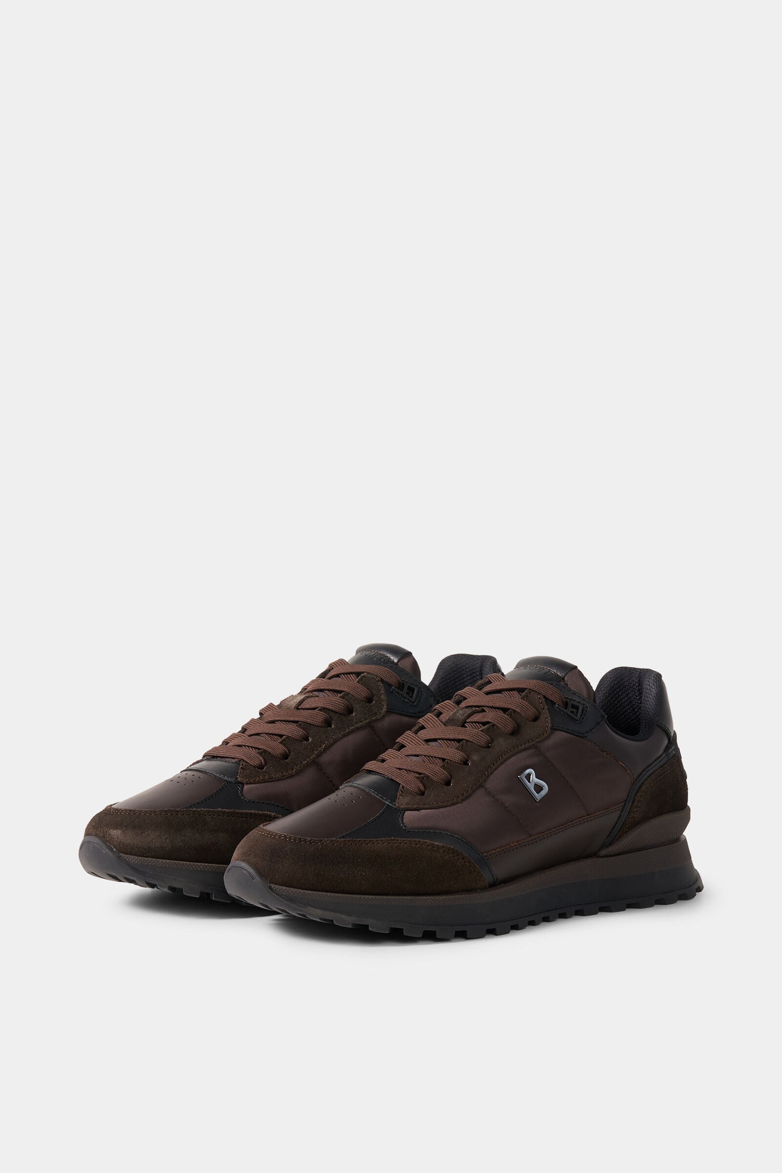 Newport running trainers Dark brown