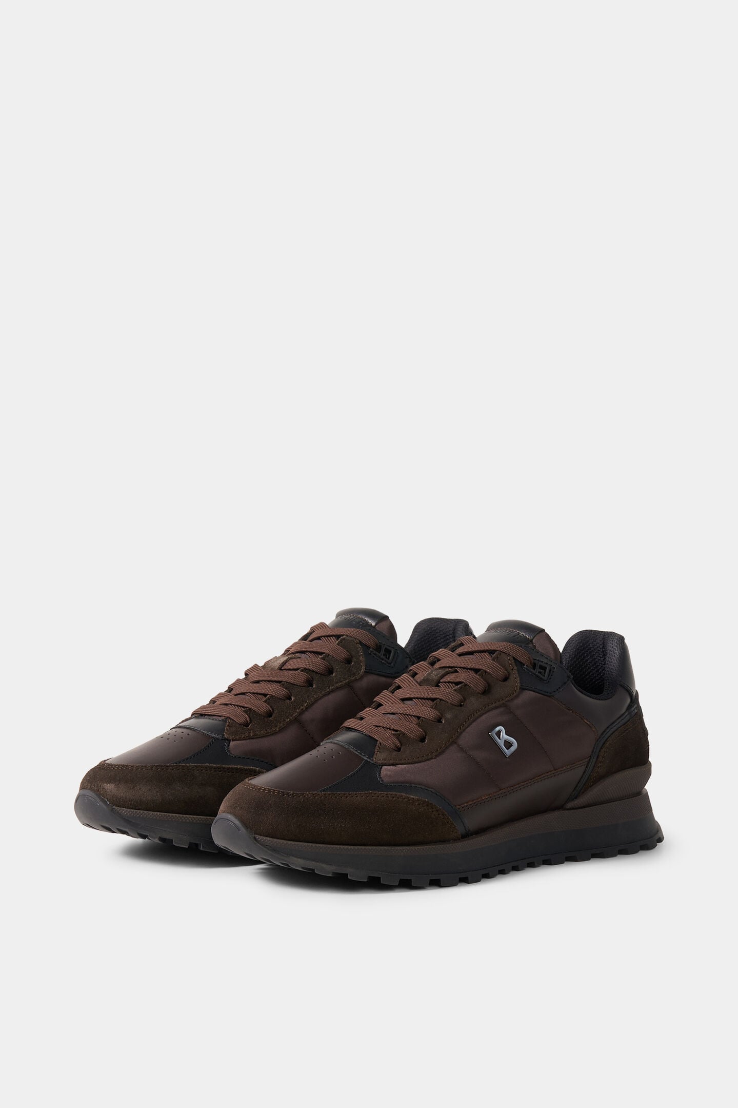 Newport running trainers Dark brown