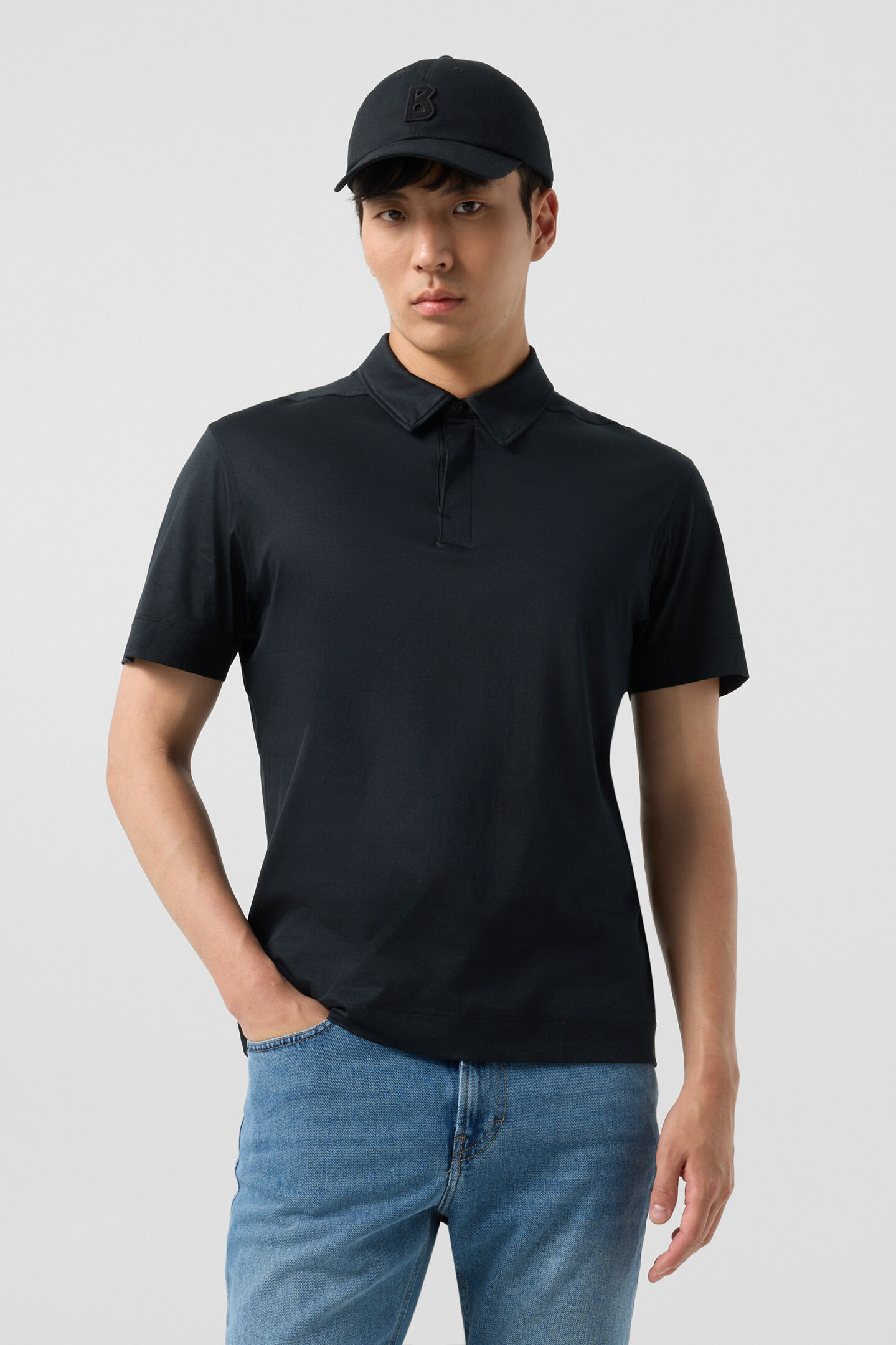 Tayden polo shirt Black