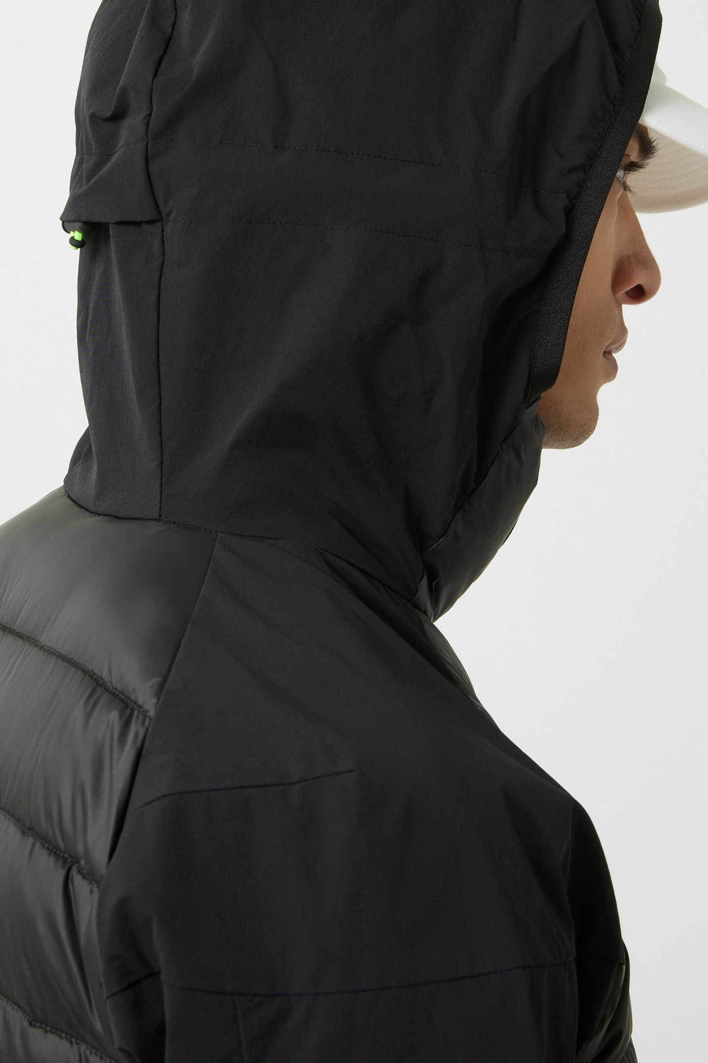 Hybrid-Steppjacke Kegan Schwarz