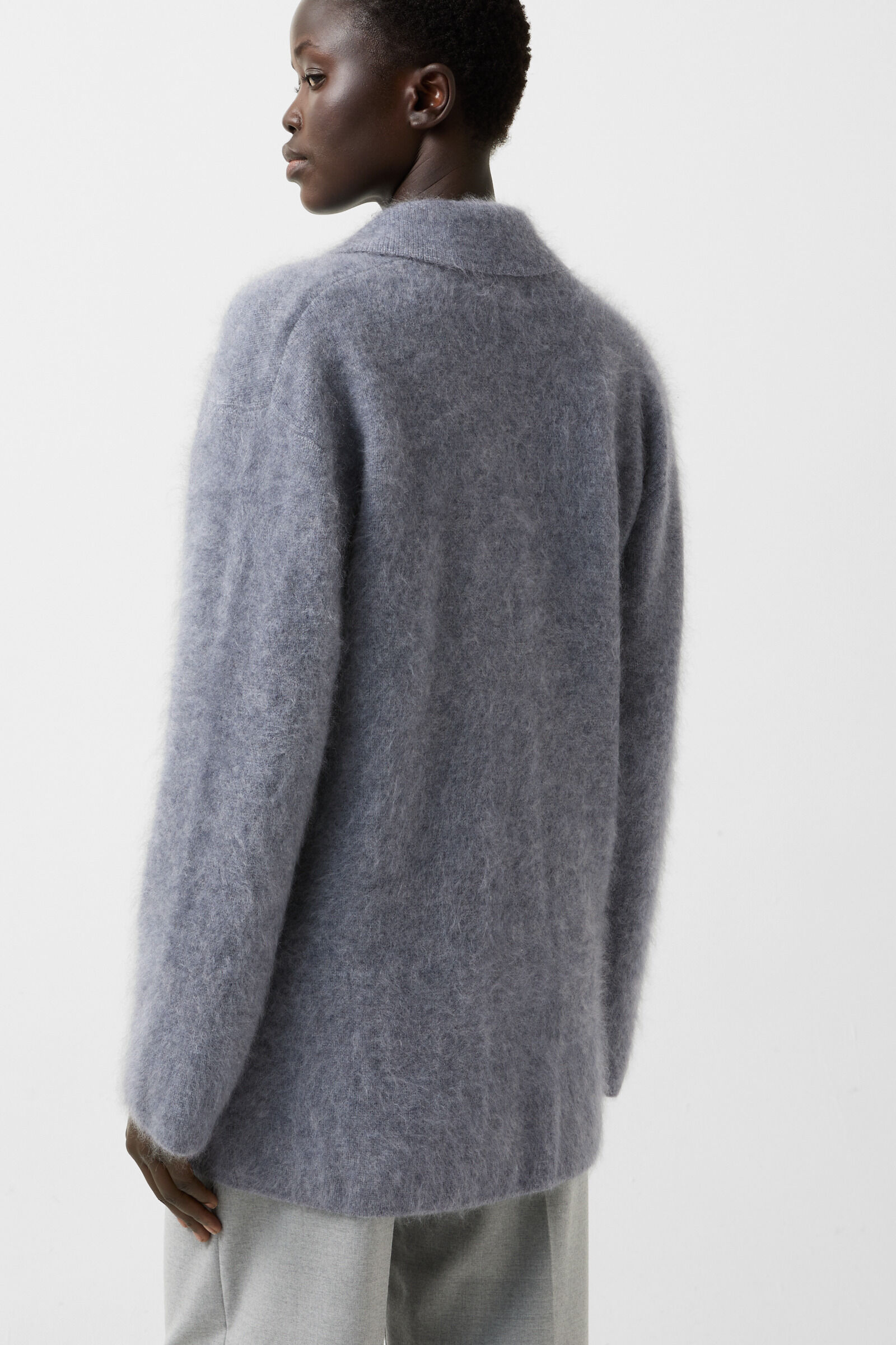 Jadie cashmere cardigan Grey