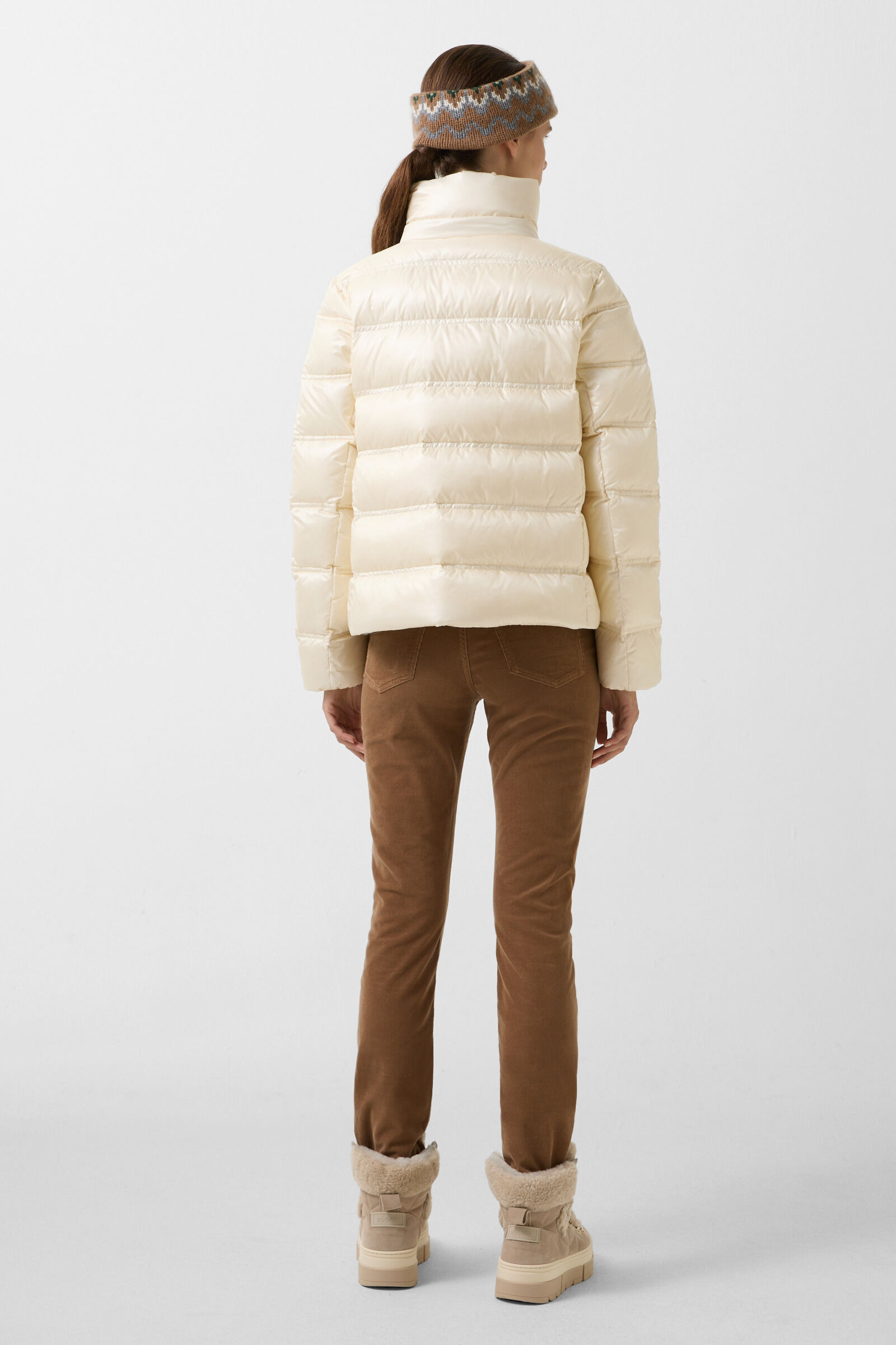 Leslie down jacket Cream