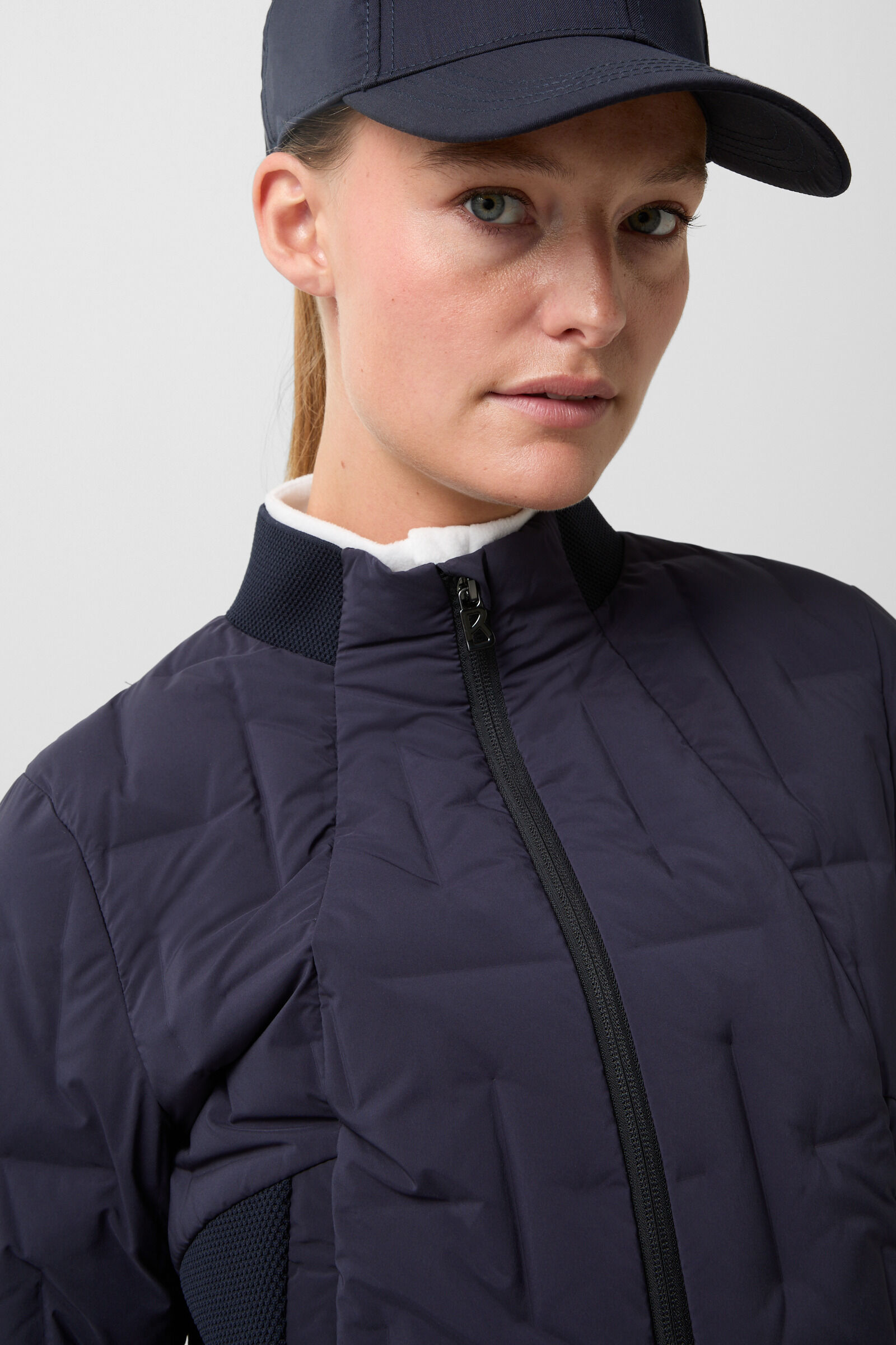 Jina lightweight down jacket Navy blue
