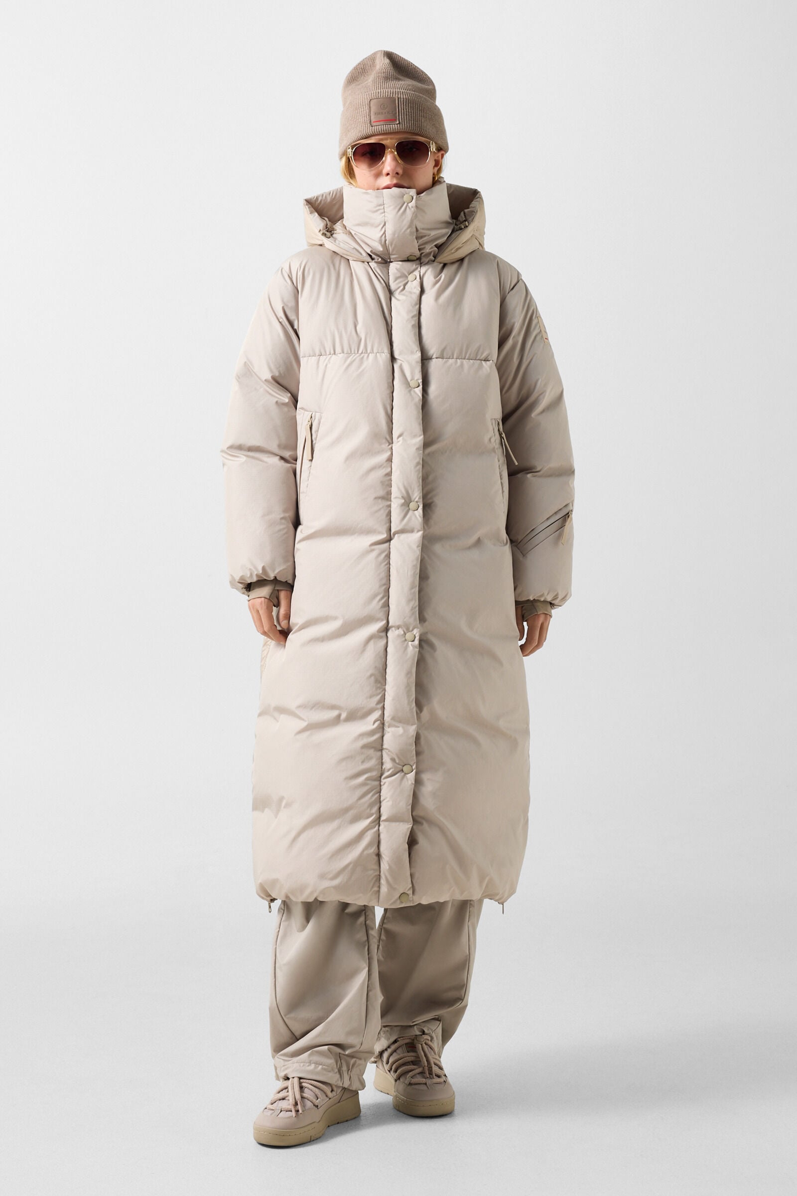 Fleury down coat Beige