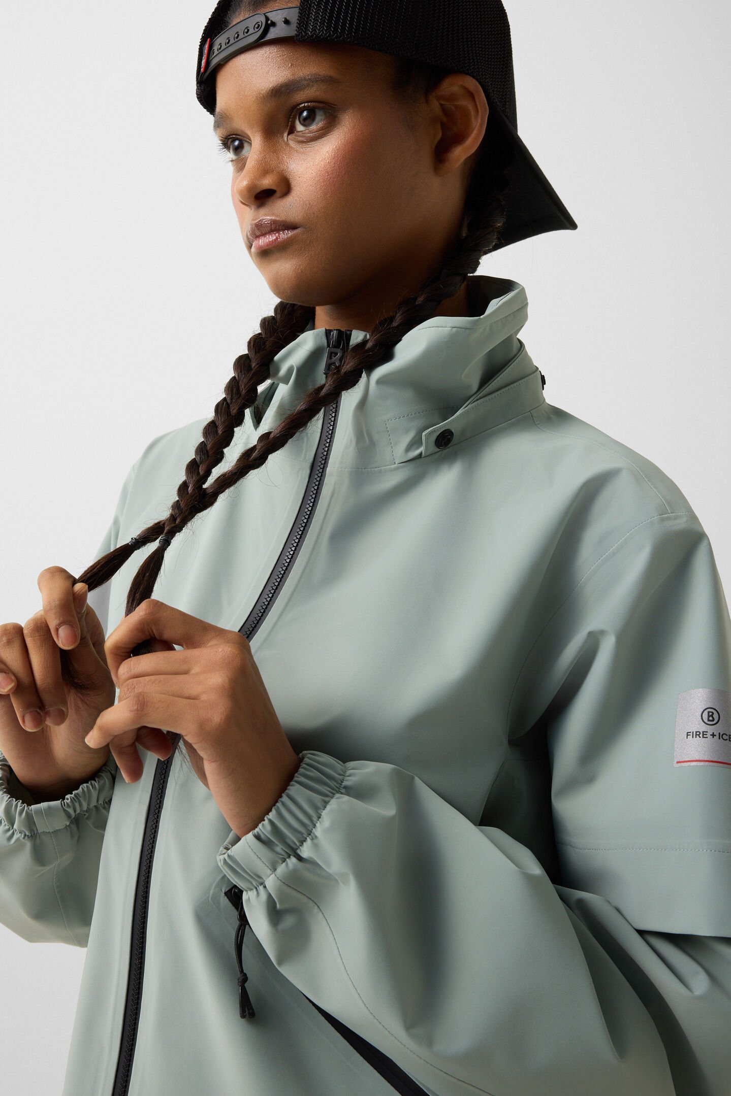 Softshelljacke Pansy Eukalyptus