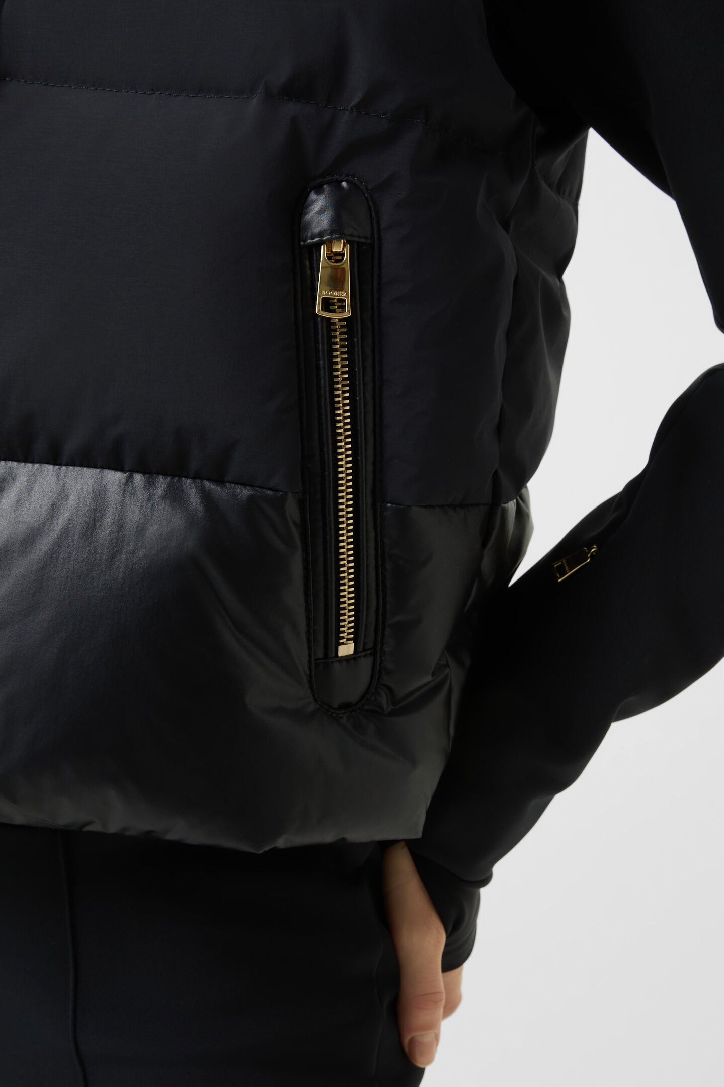 2in1 ski overall Ulla Black