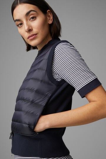 Allisa Hybrid knitted vest