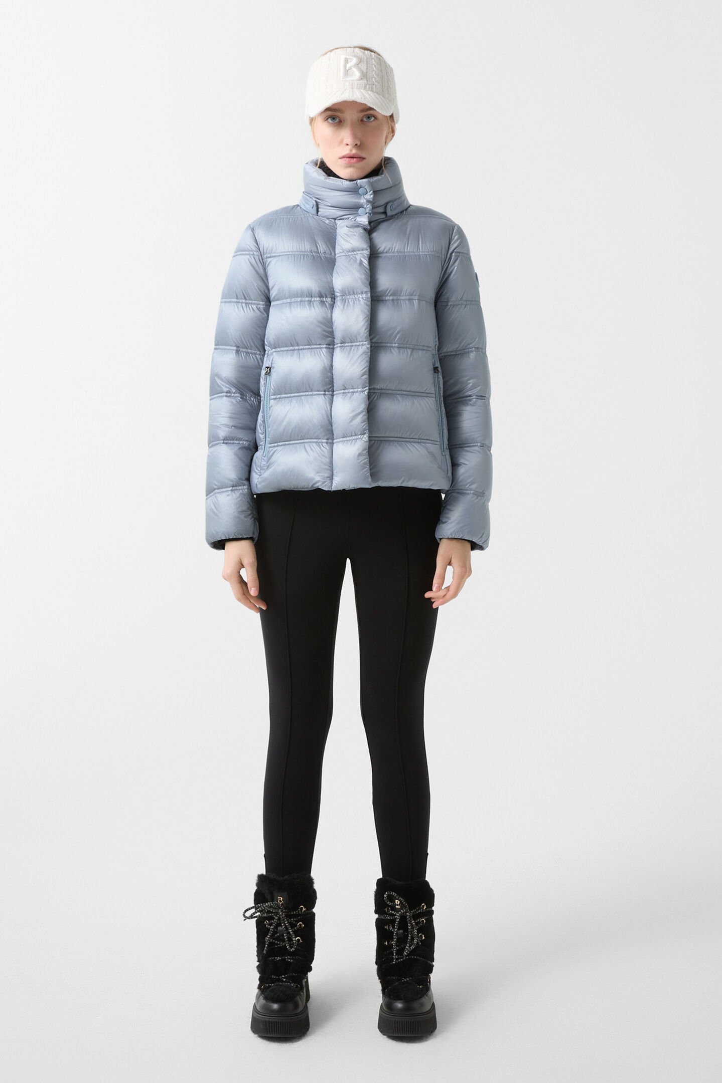 Daunenjacke Leslie Hellblau