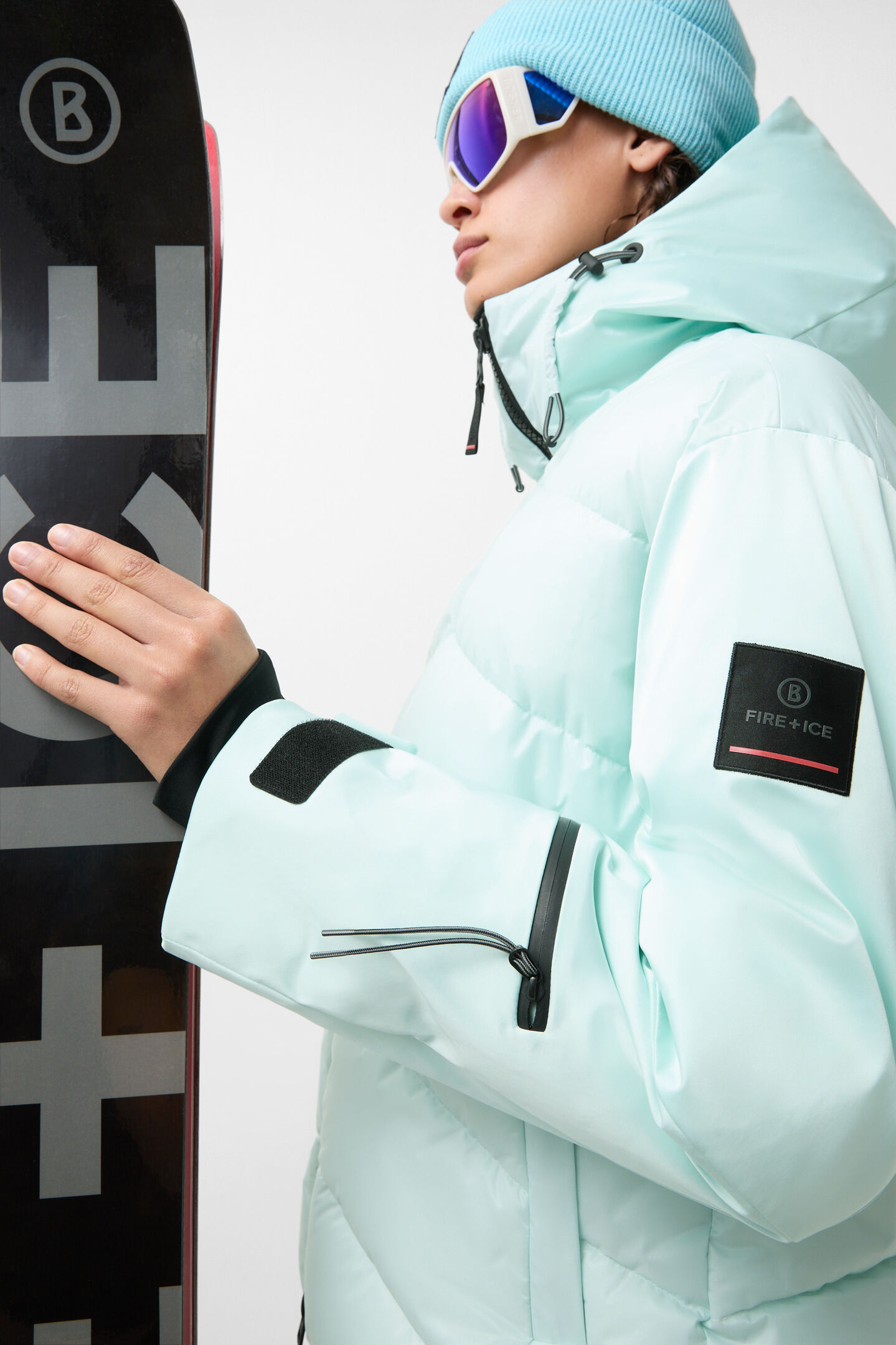 Talina quilted jacket Mint
