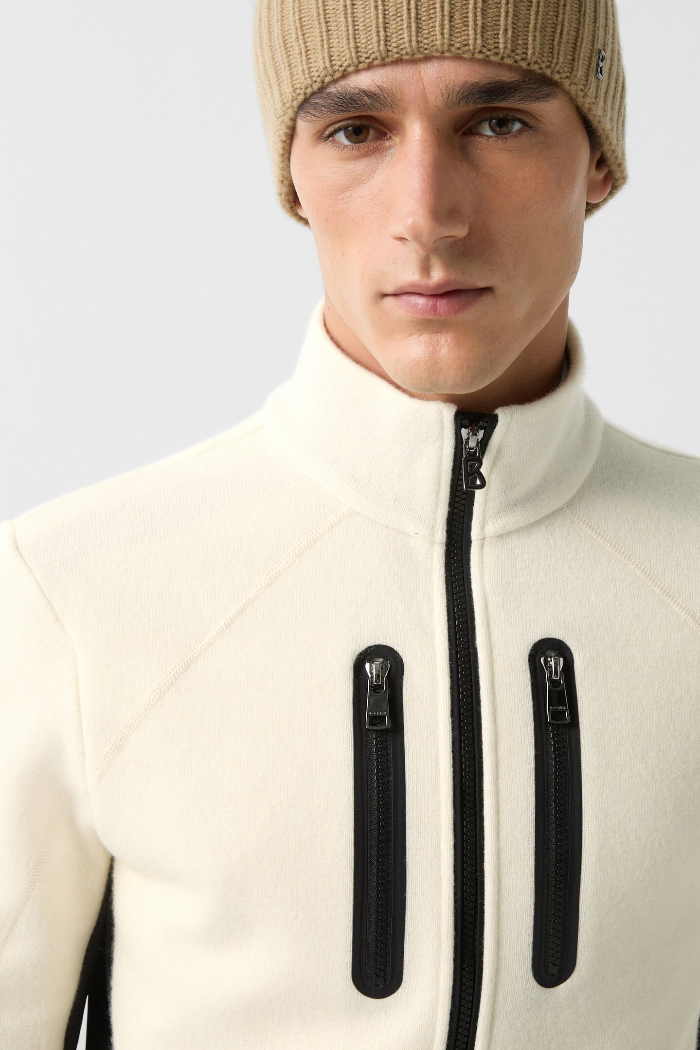 Midlayer Curtis Off-white/black