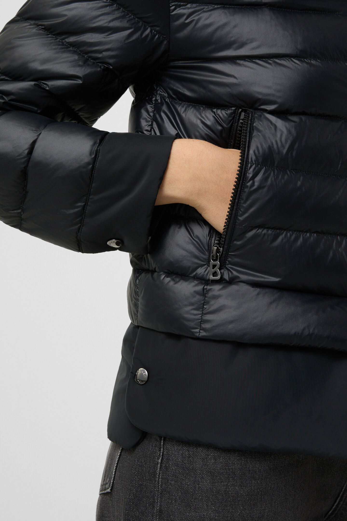 Audrey lightweight down jacket Black