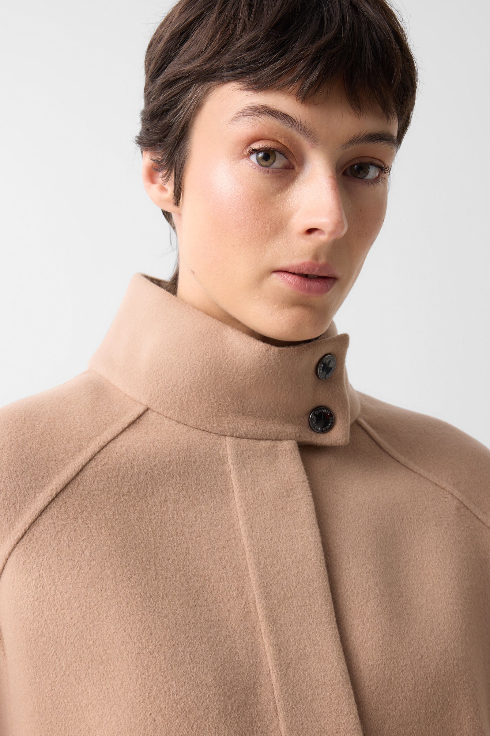 Wool waistcoat Venice Camel
