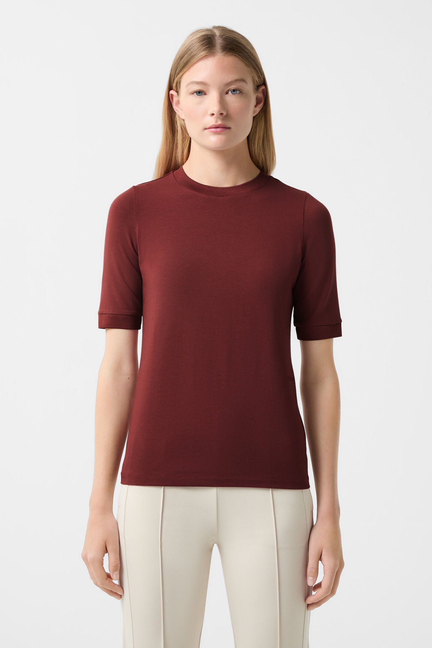 T-shirt Alexi Wine red