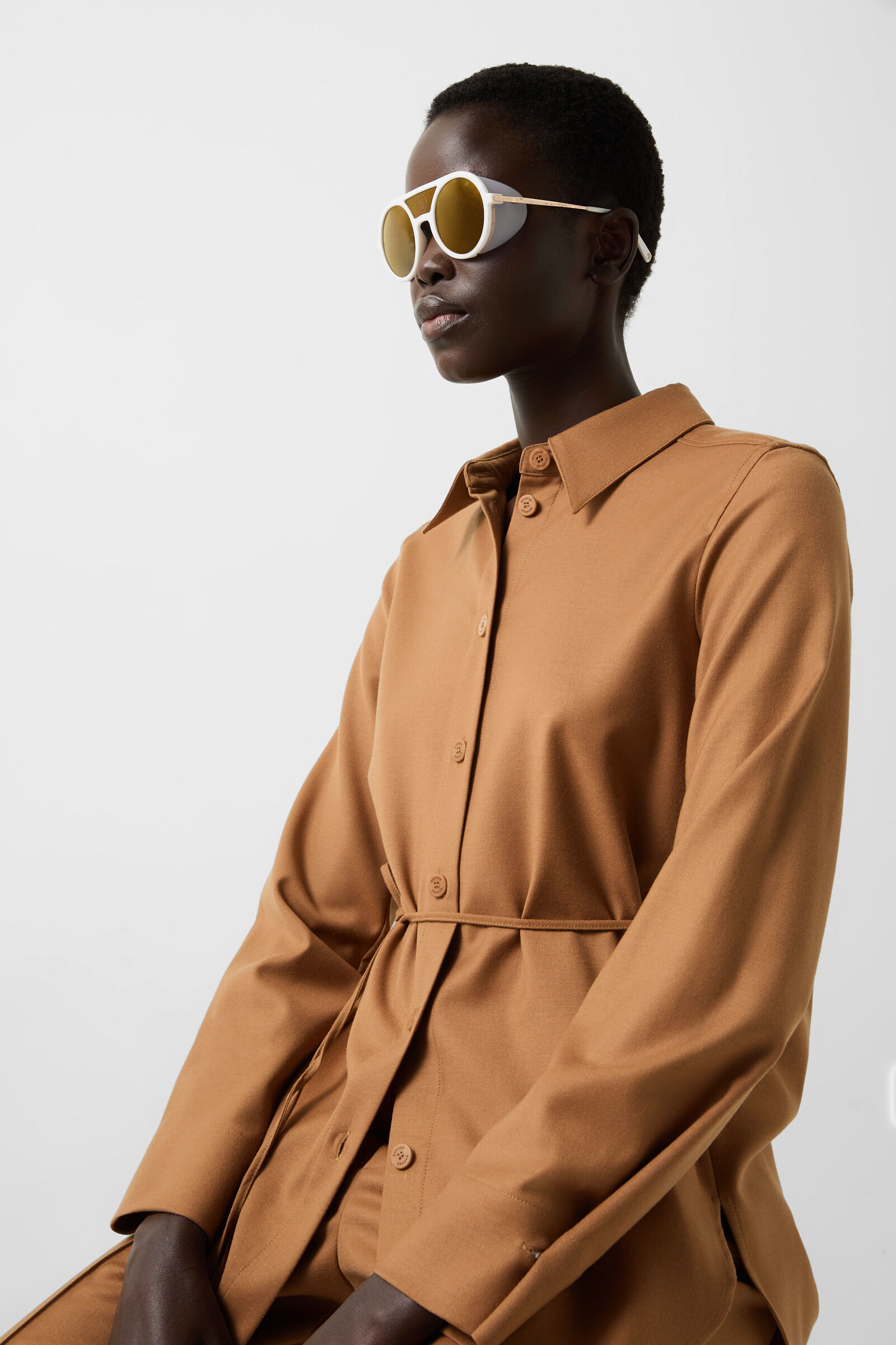 Ariela flannel blouse Hazel