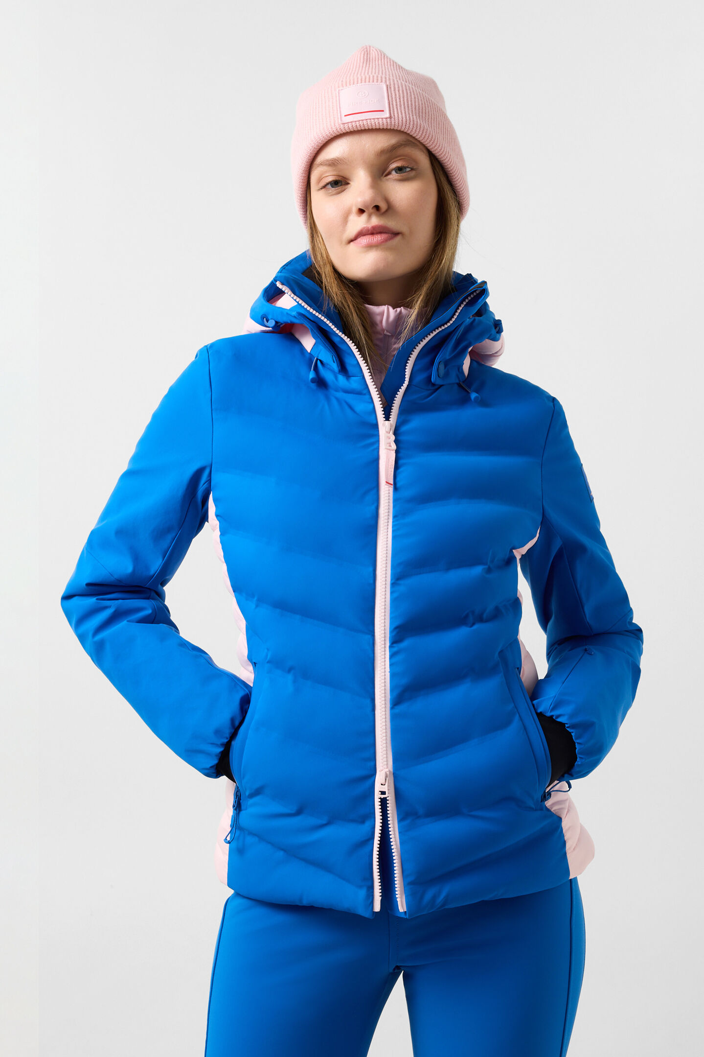 Skijacke Janka Blau/Rosa