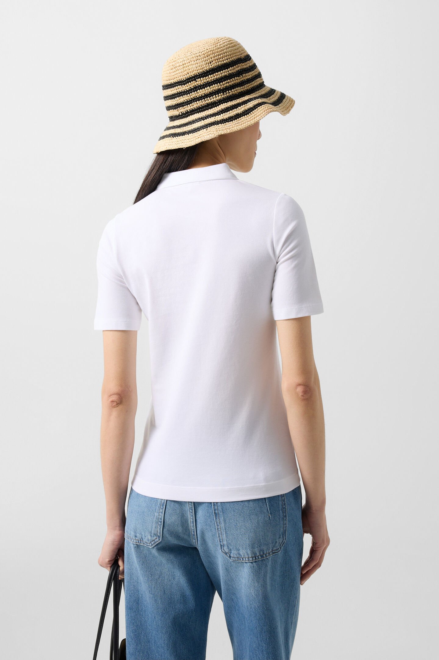 Malika polo shirt White