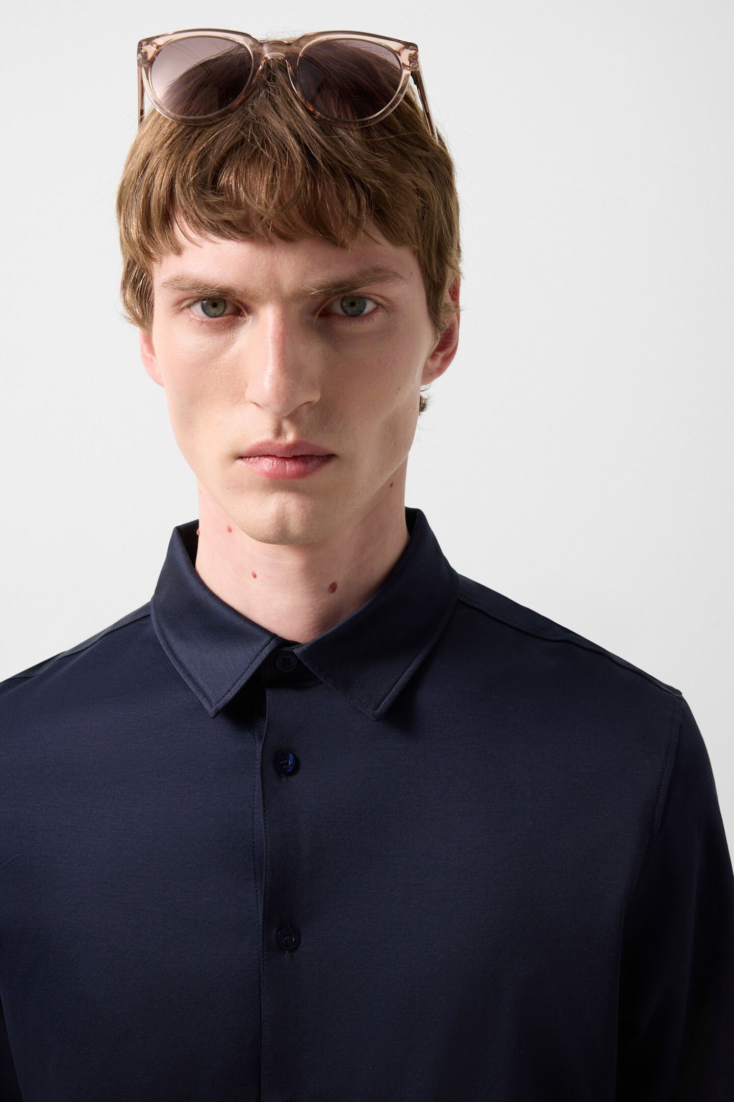 Jersey shirt Franz Navy blue