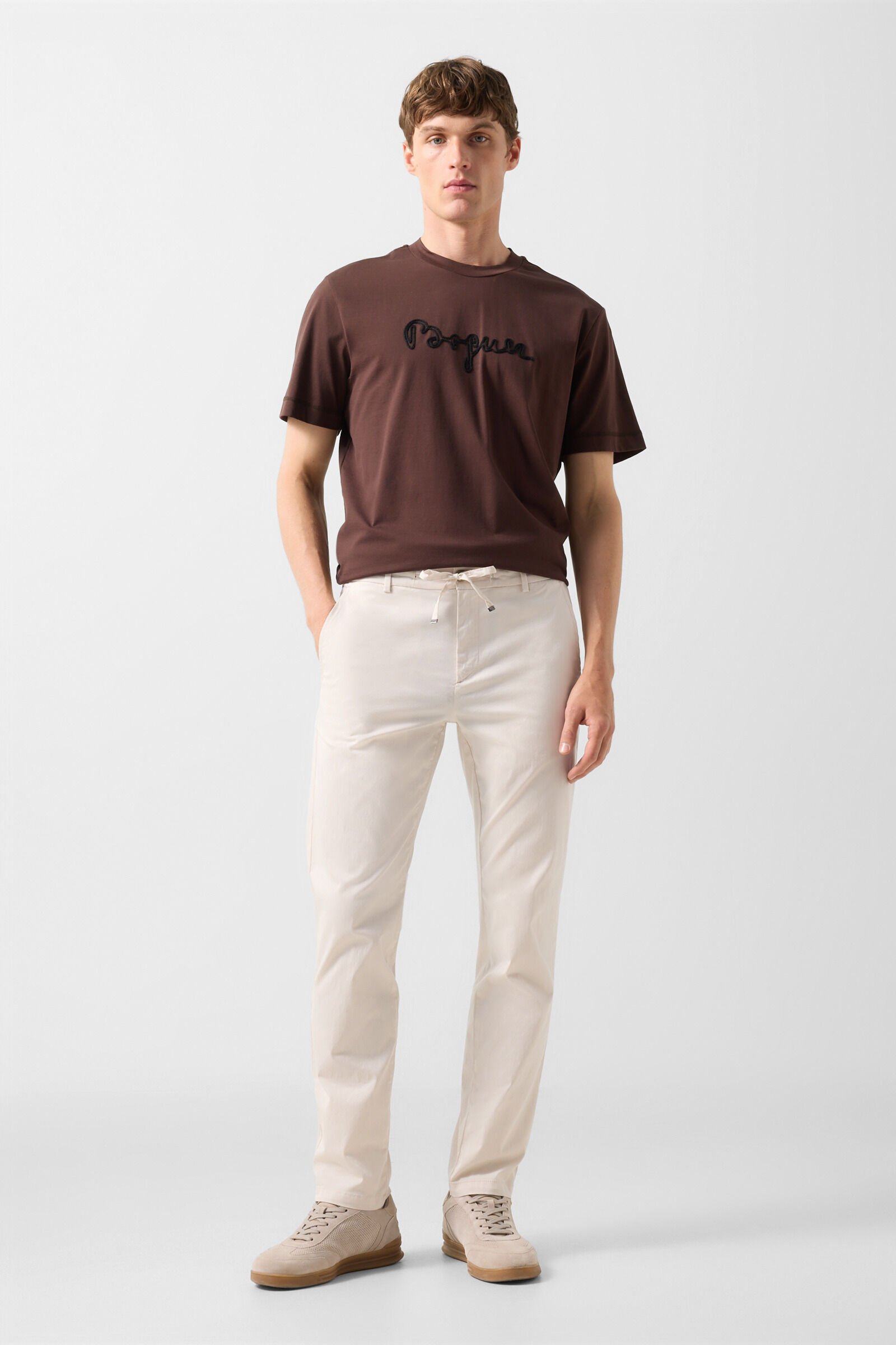 Chinos Riley Business Cream