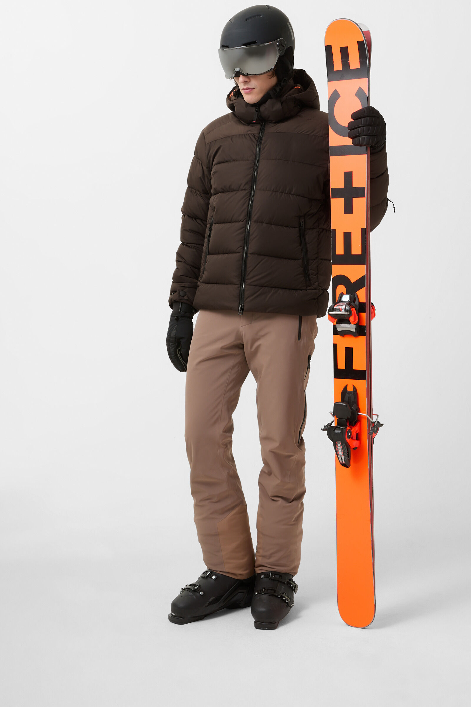 Ski jacket Luka Chocolate