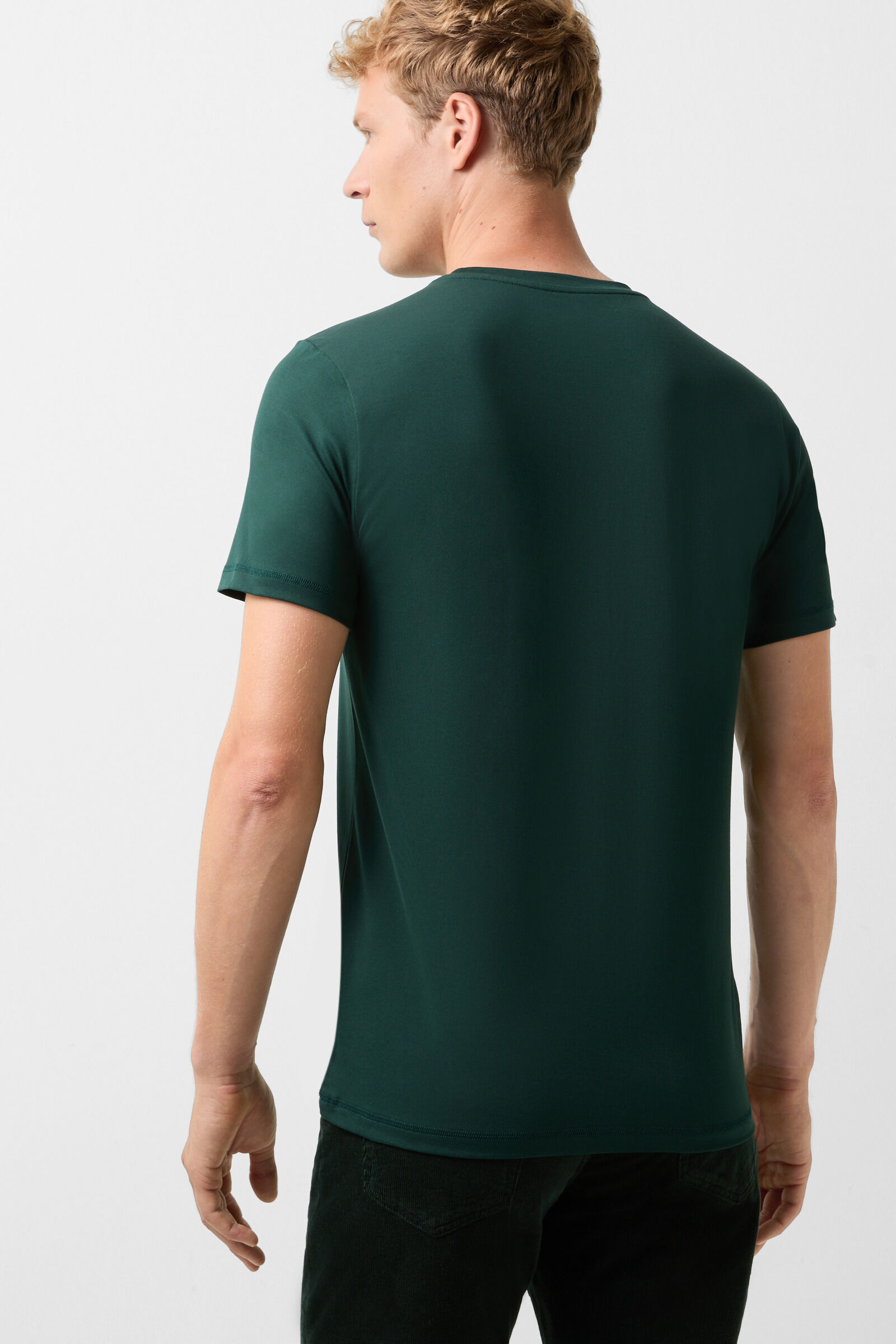 T-shirt Roc Donkergroen