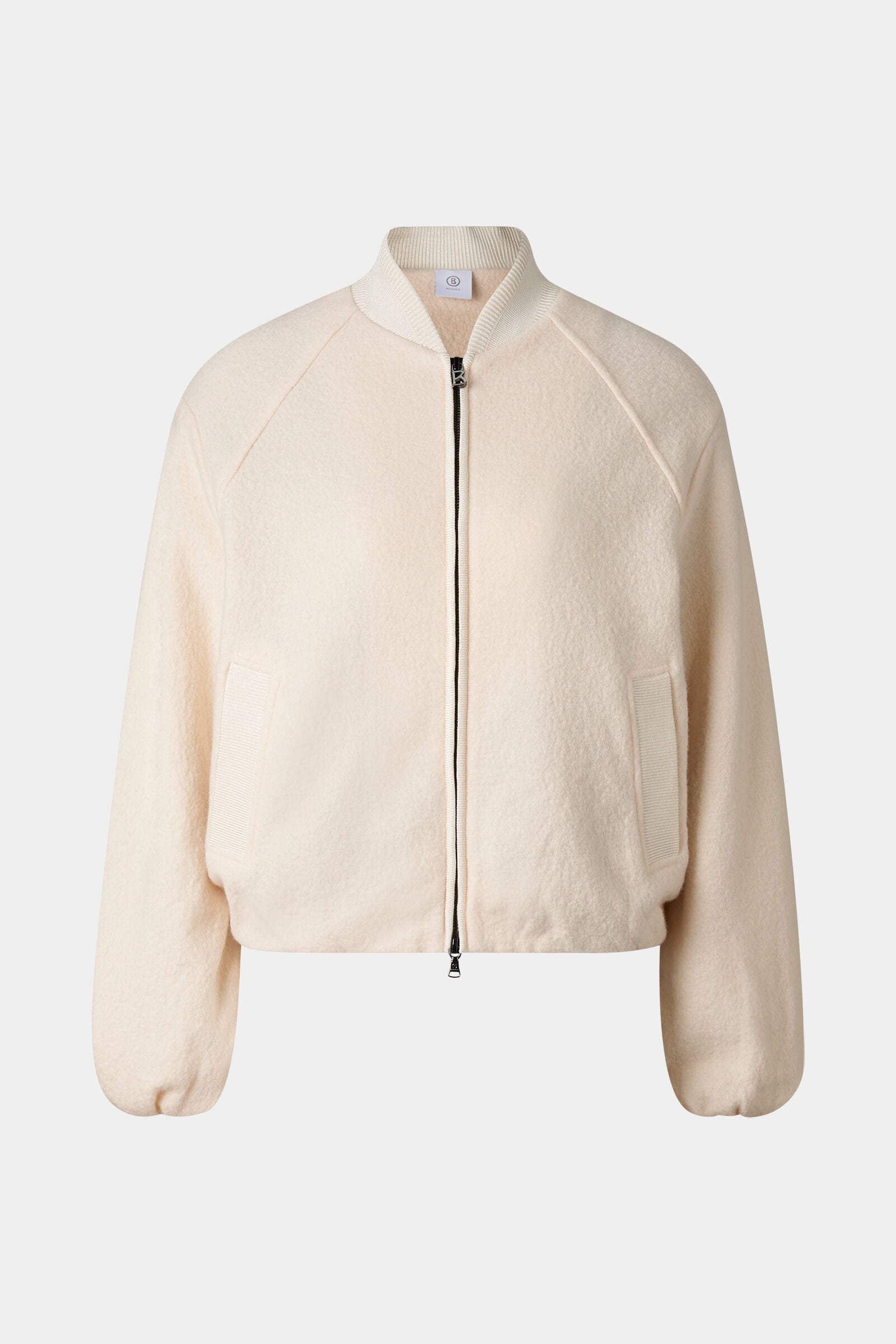 Editha woollen blouson Cream