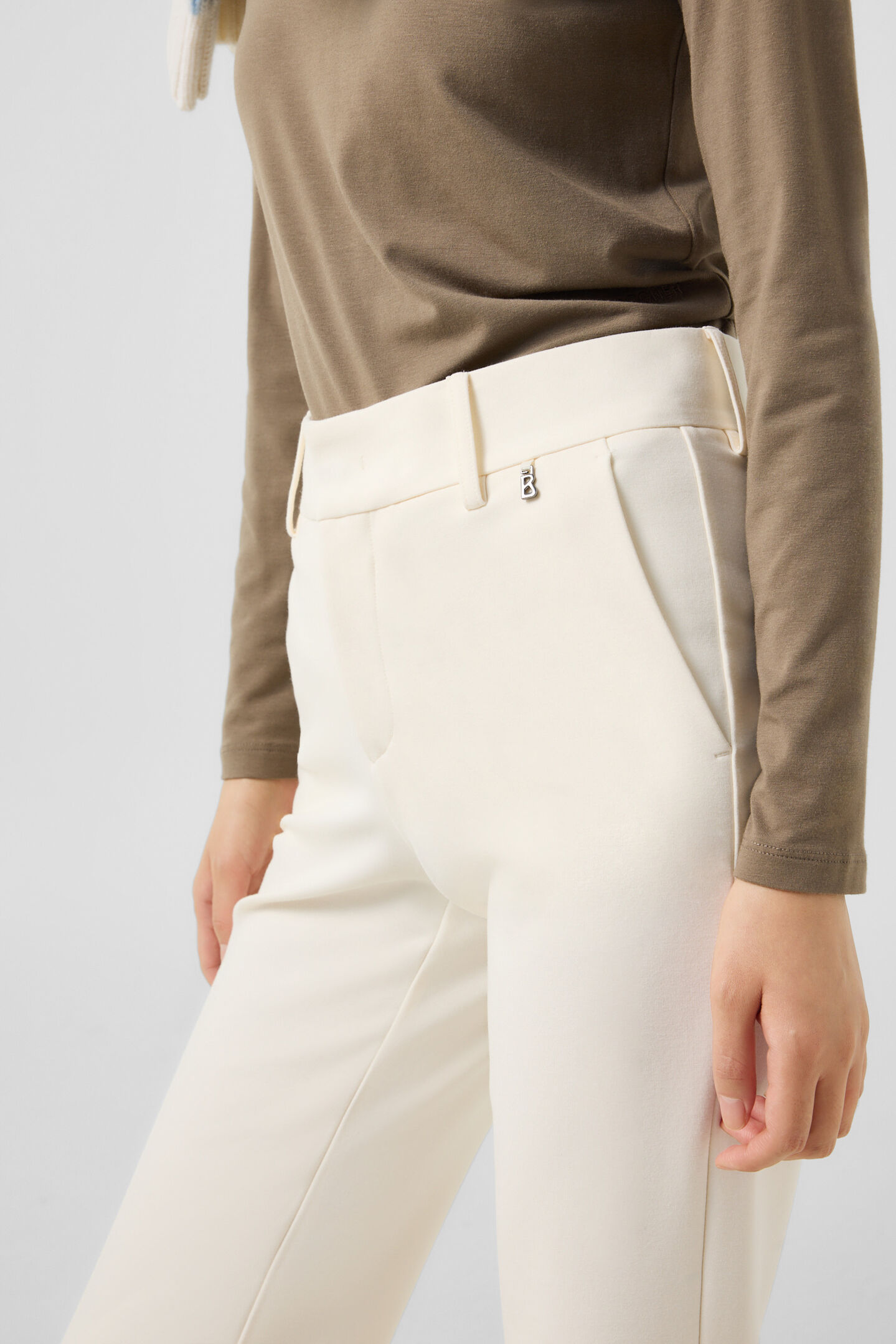 Jersey-Hose Jody Off-White