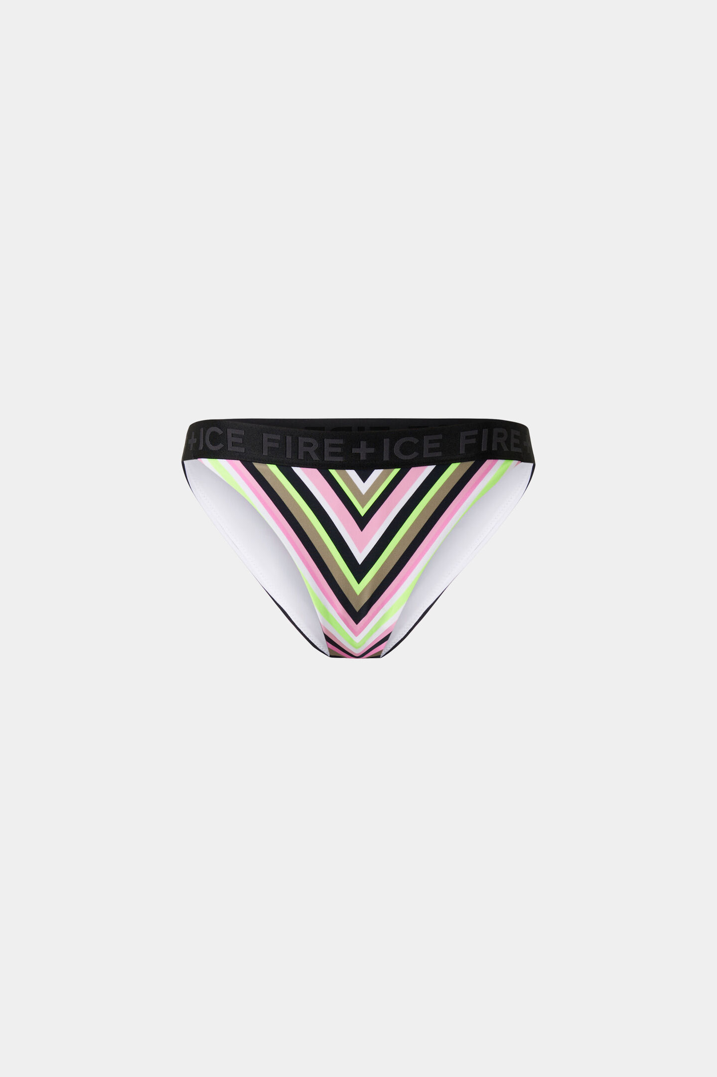 Judit bikini bottoms Pink/black/neon green