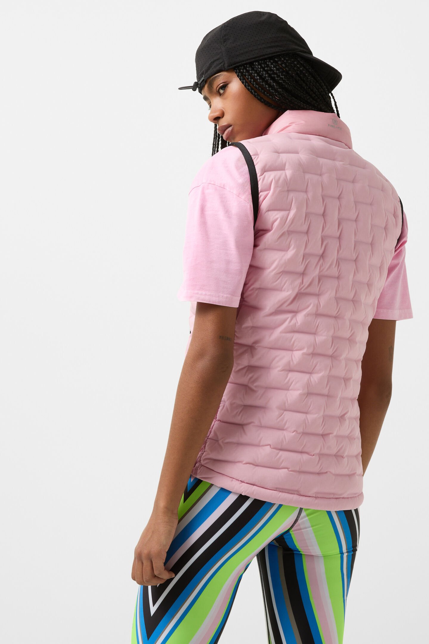 Fenja lightweight down waistcoat Pink
