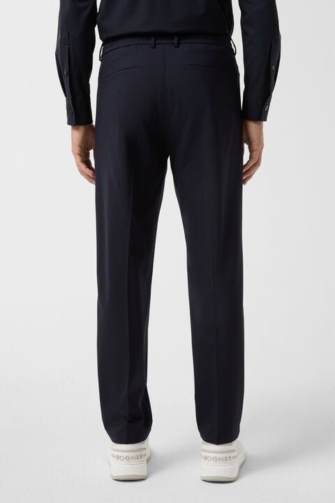 Pleated trousers Marcus Navy blue Pleated trousers Marcus Navy blue