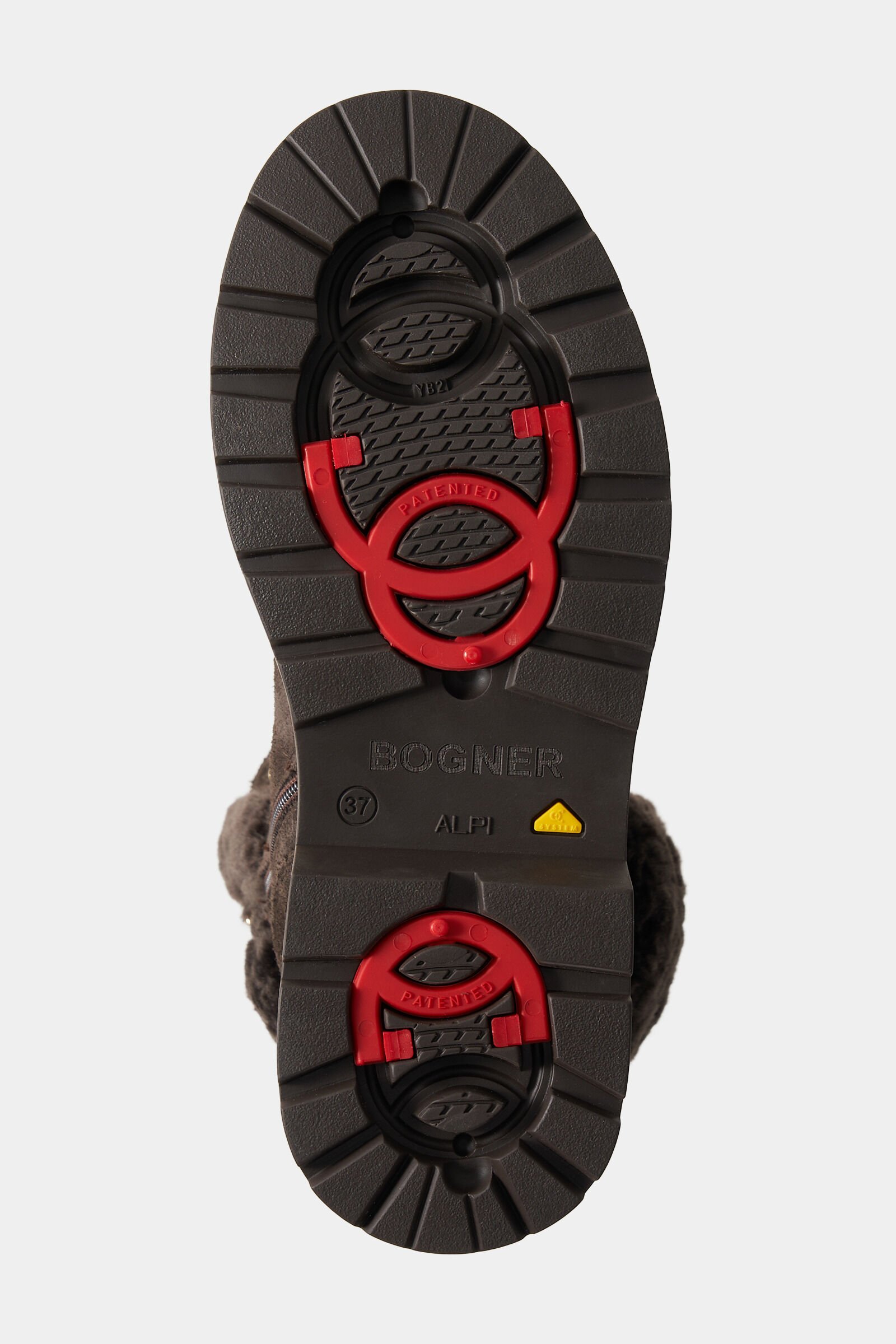 BOGNER St. Moritz lace-up boots with spikes for Women