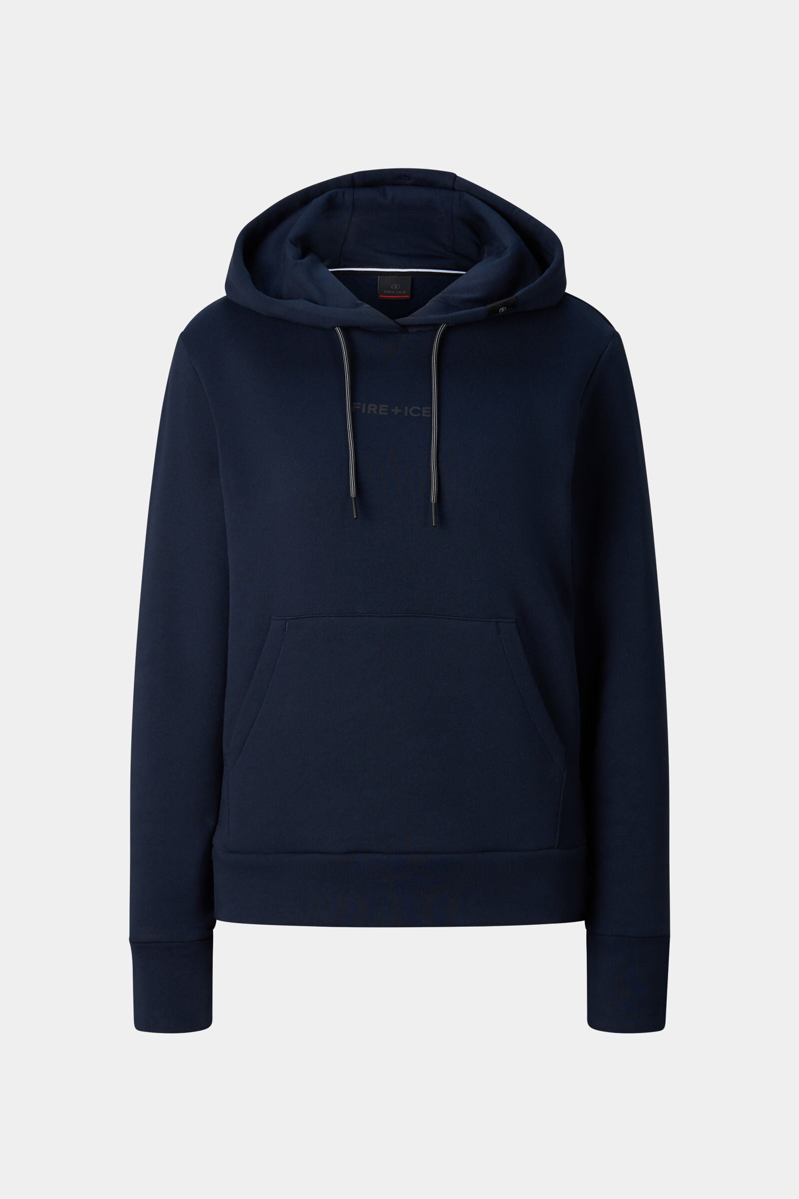 Sweat &agrave; capuche en coton Nila Marine