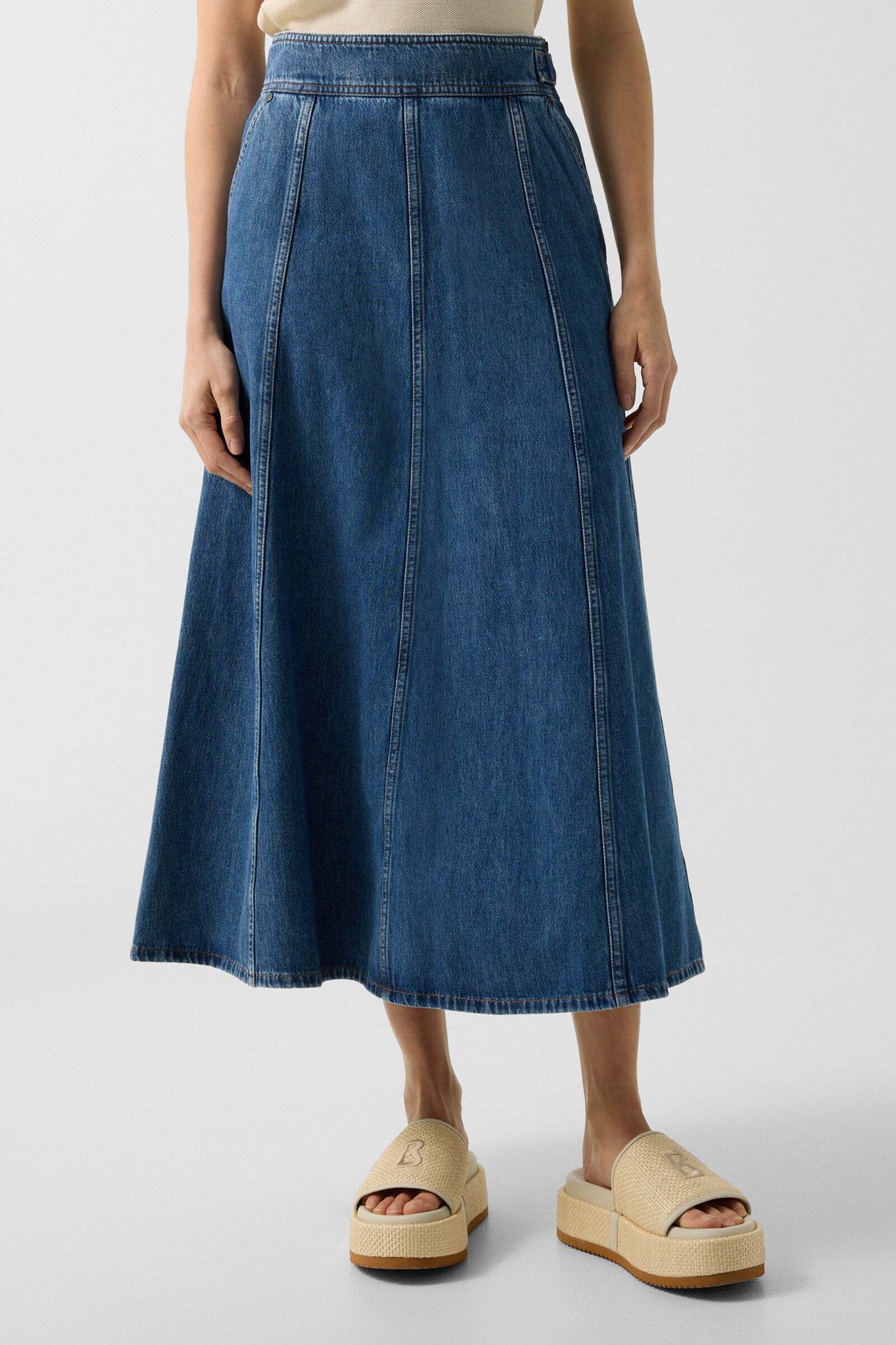 Naila denim skirt Denim Blue