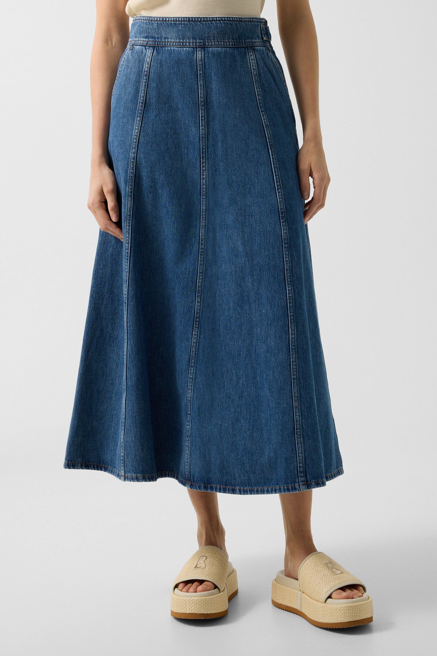 Naila denim skirt Denim Blue