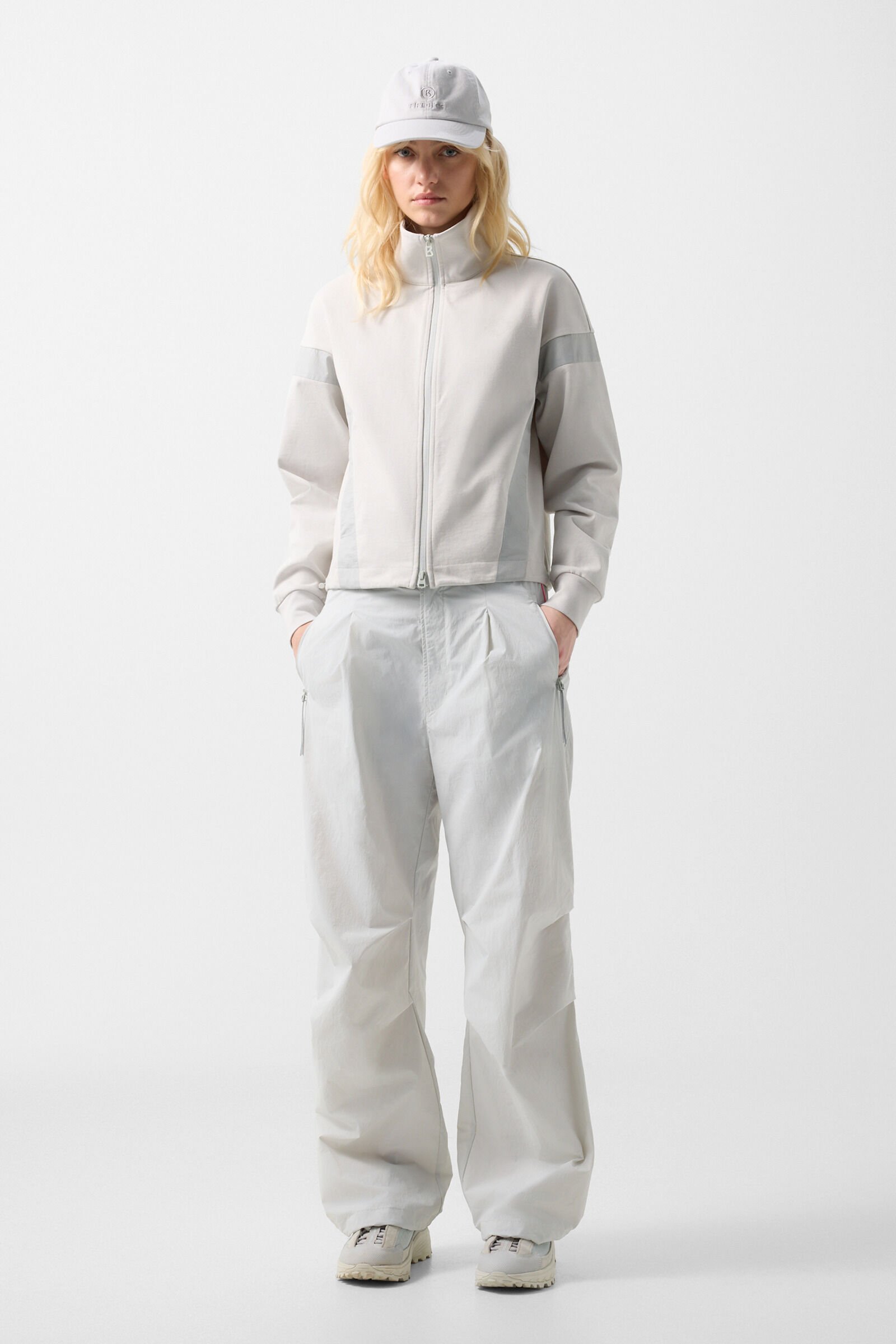 Norina jersey jacket Light grey