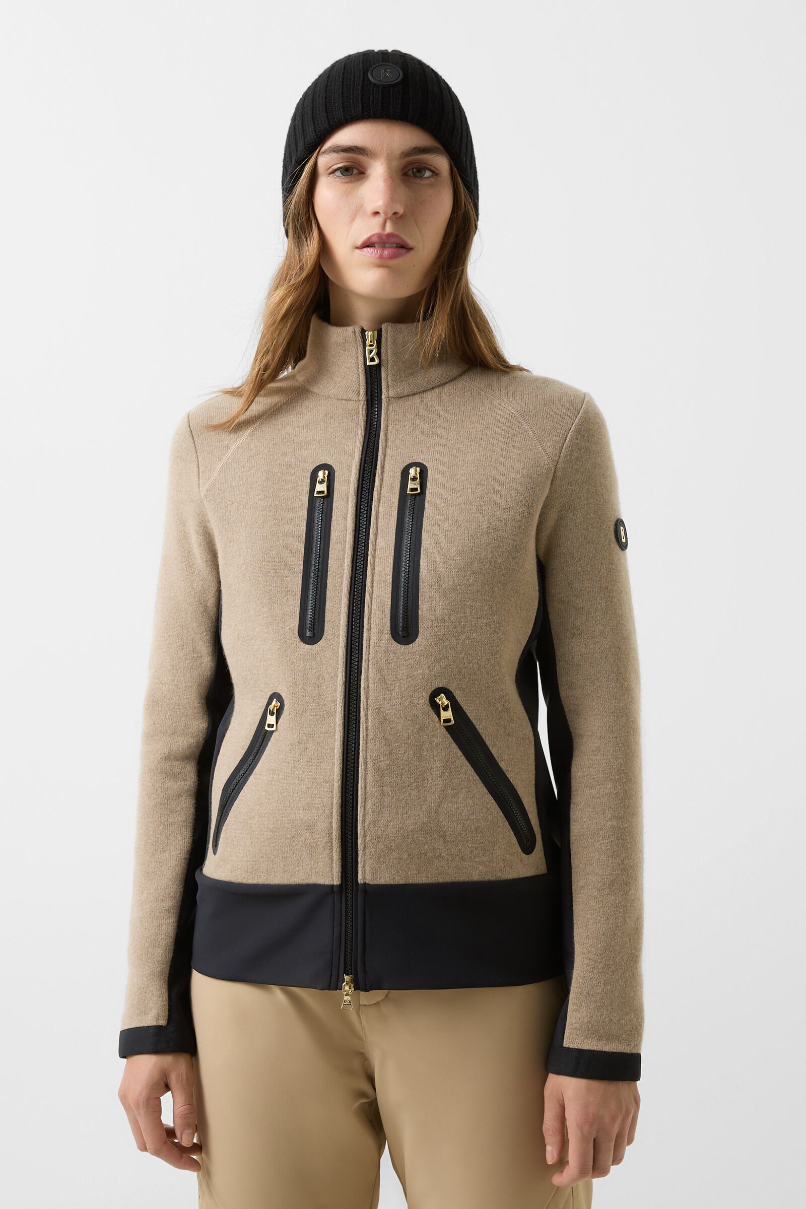 Mid Layer Charlot Brown/black