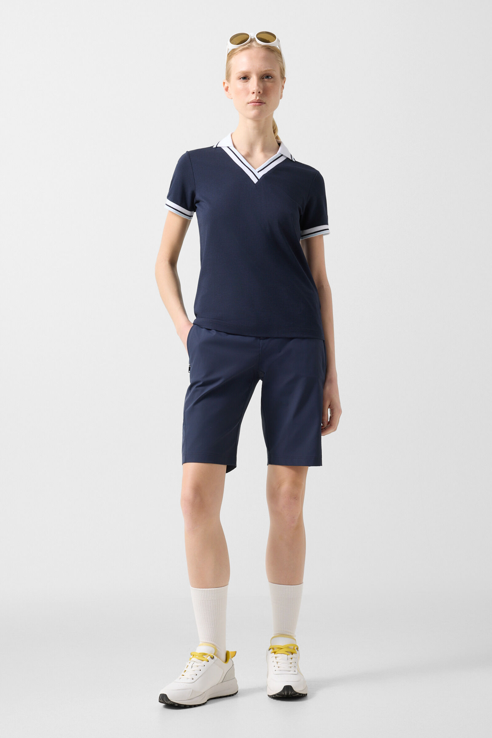 Jula functioneel shirt Marineblauw