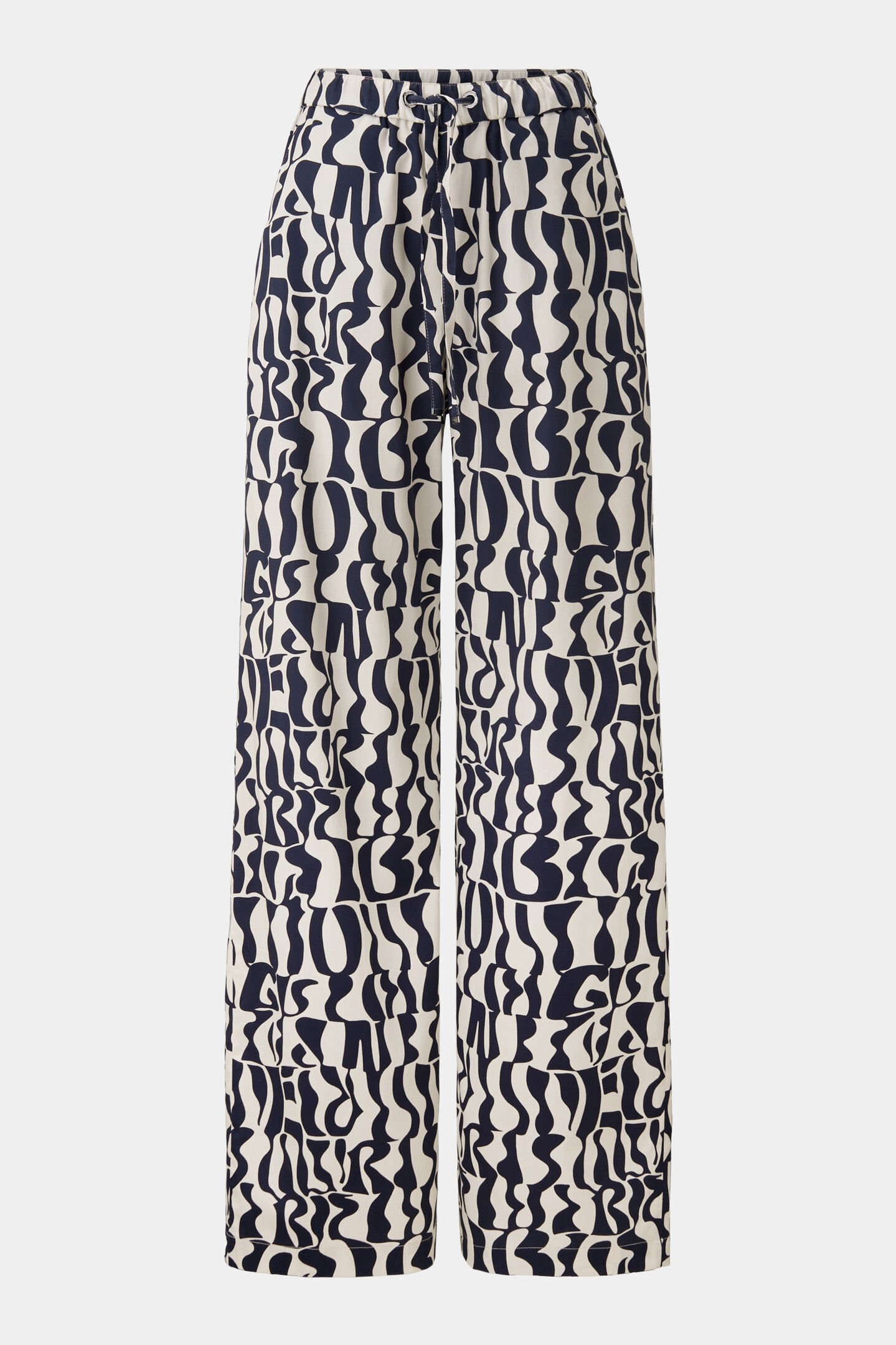 Marlene trousers Donya Navy blue/ecru